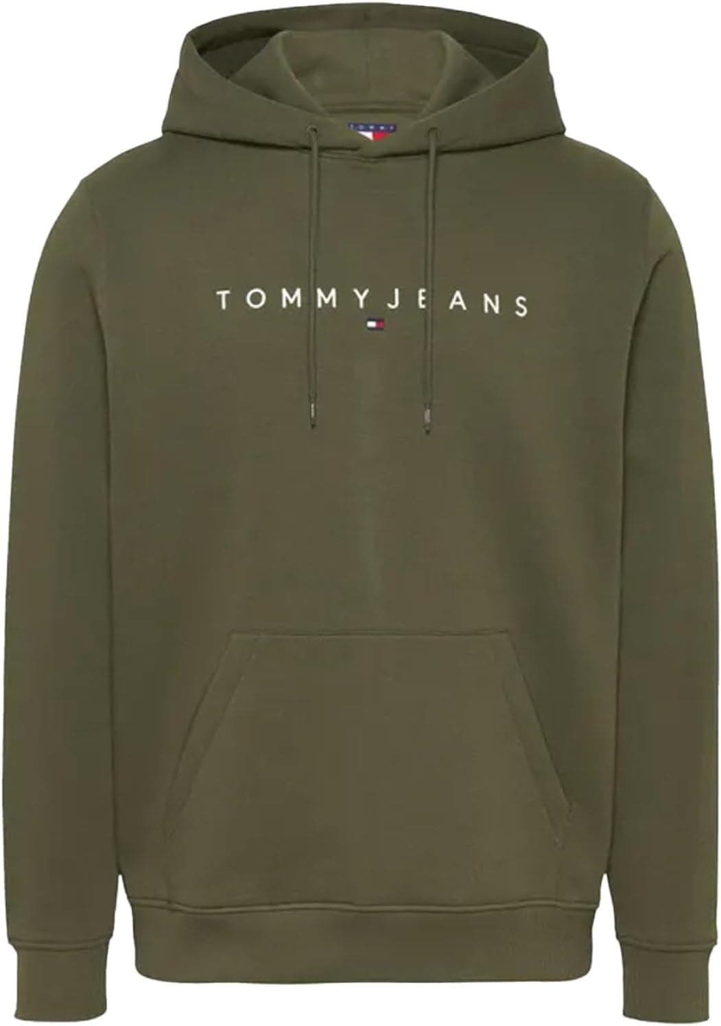 Tommy Jeans Sudadera Hombre Linear Logo con Capucha