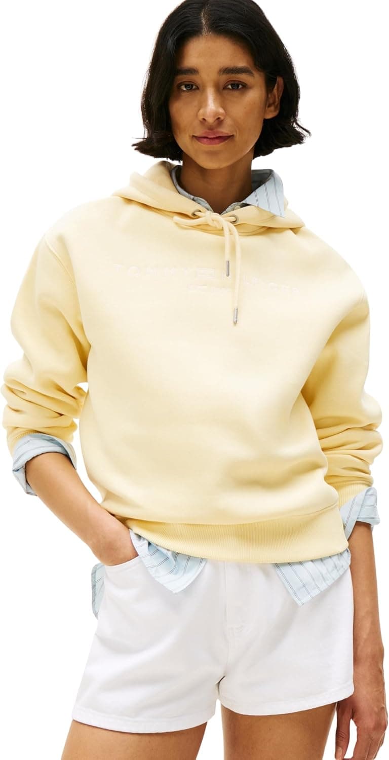 Tommy Hilfiger Hoodie Mujer con Logotipo