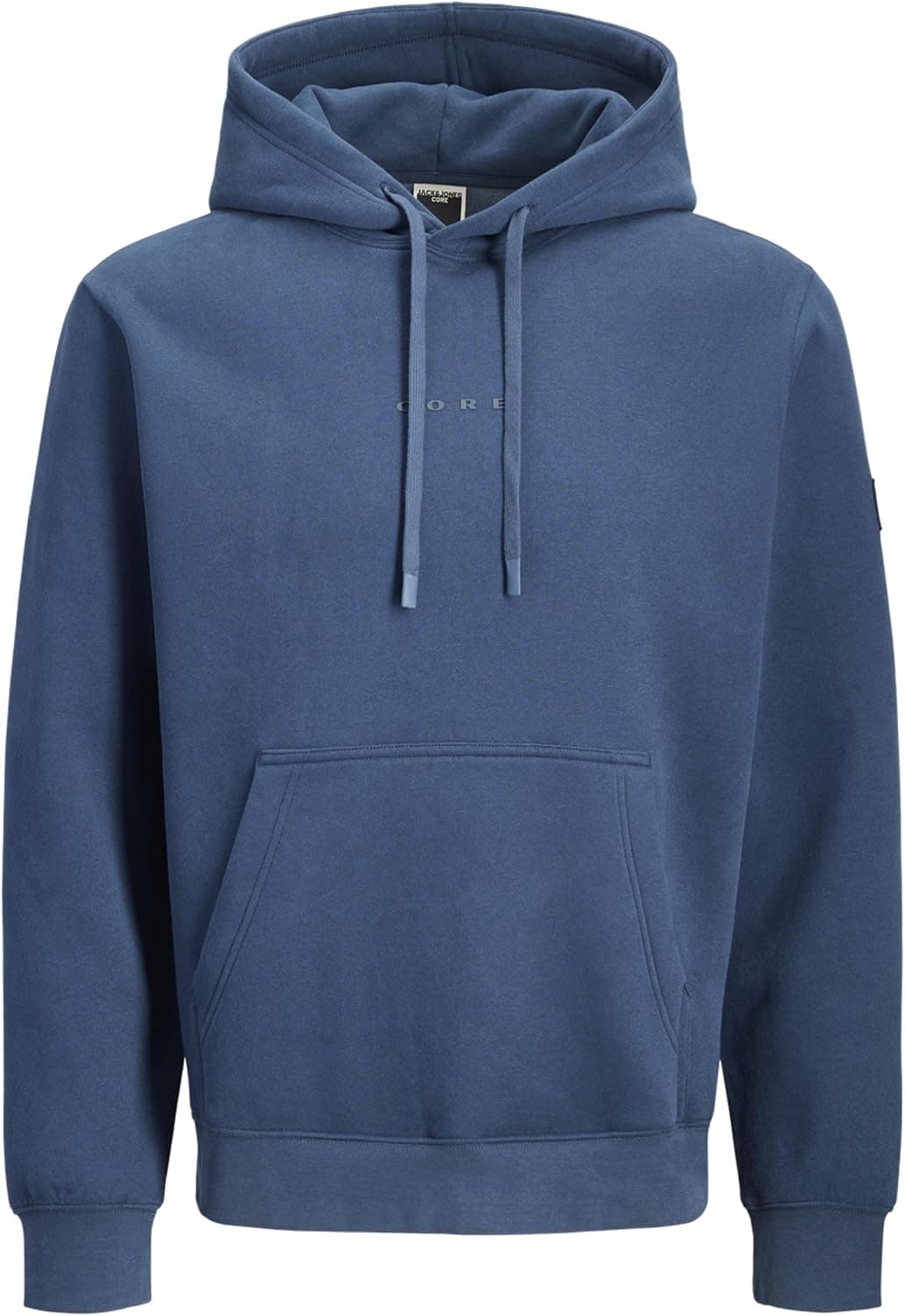 JACK & JONES Sweat Badge Hood Jcopoint Sudadera con Capucha BF para Hombre