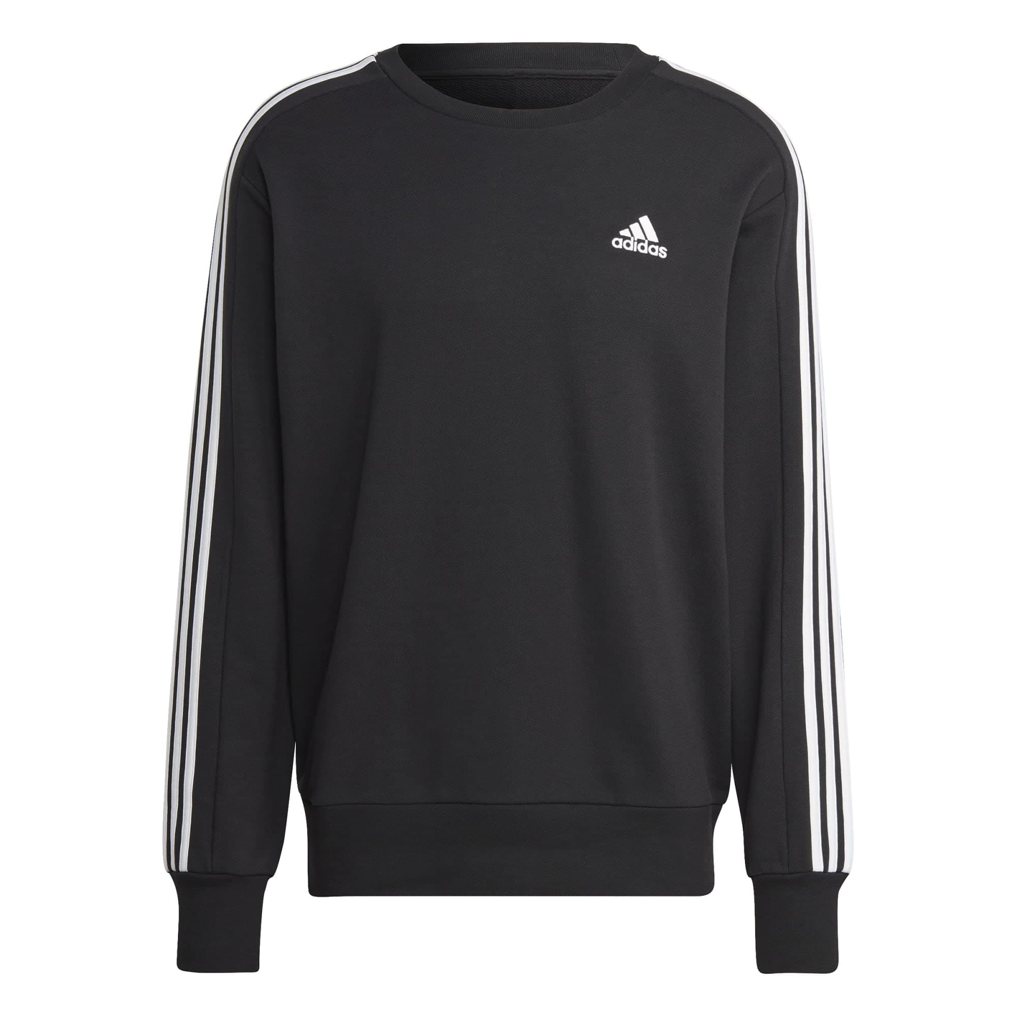 adidas M 3s Ft Swt, Sudadera, Hombre, Negro, L