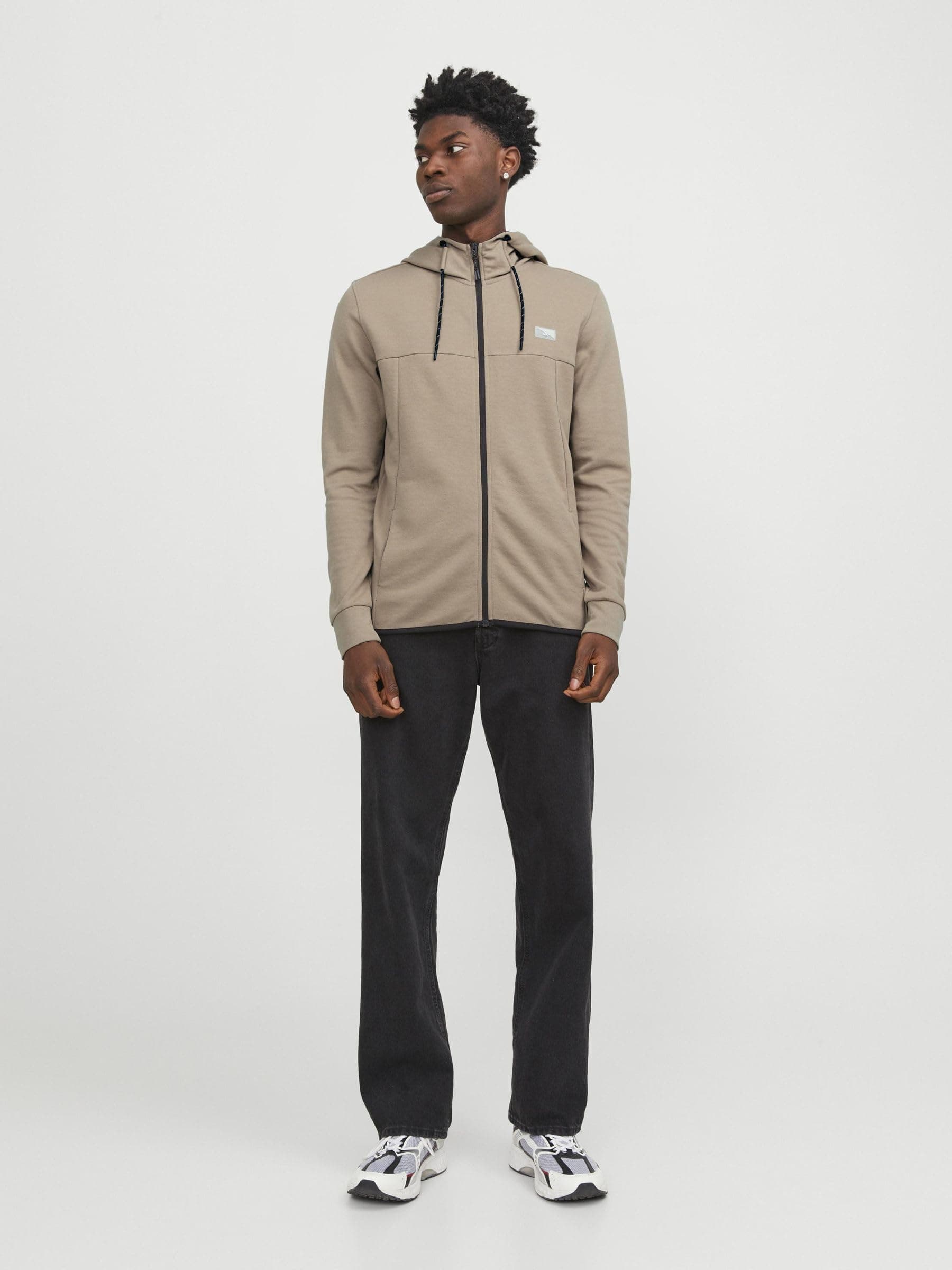 Jack & Jones Jcoair Sweat Zip Hood Sn Chaqueta para Hombre