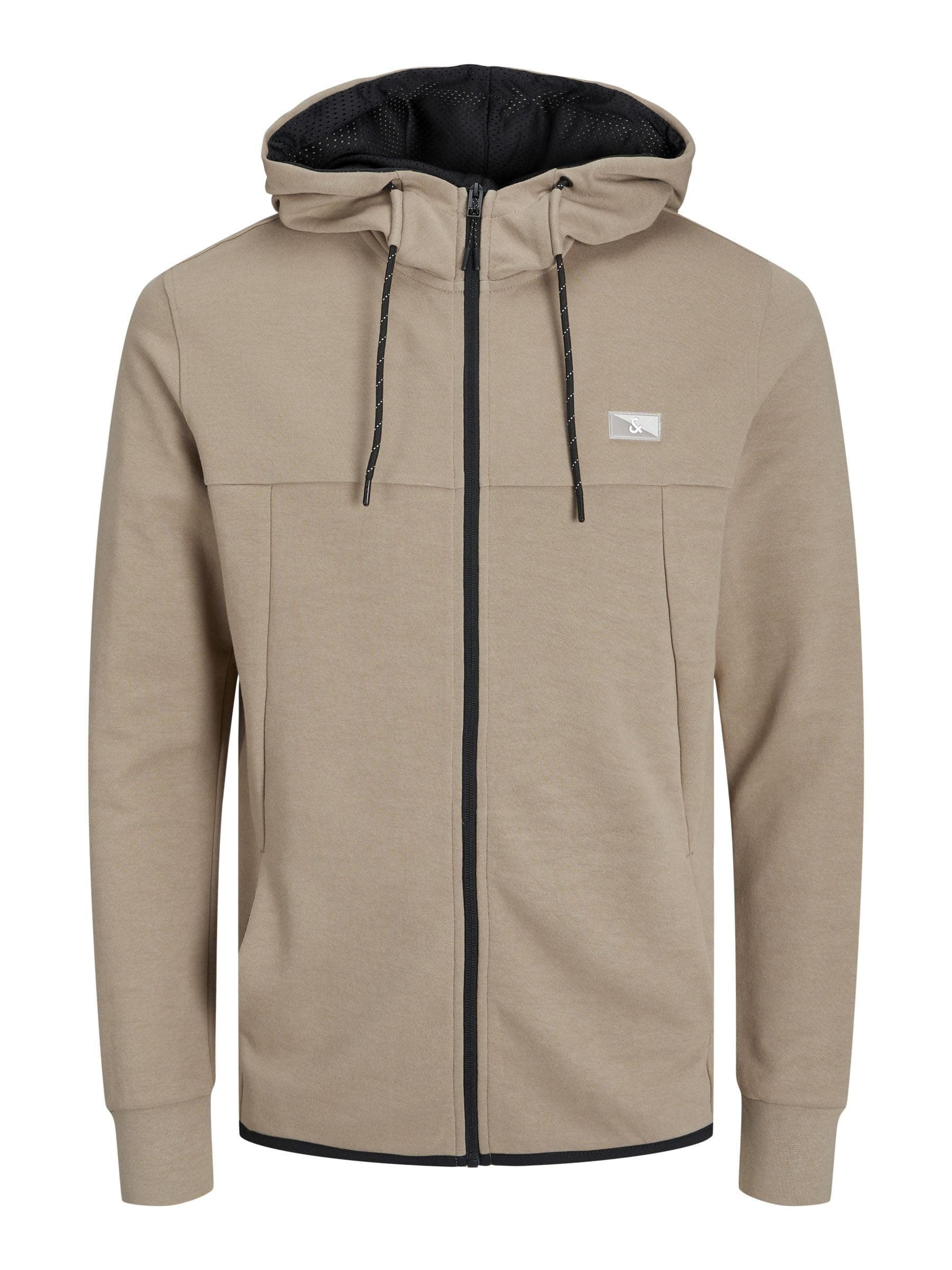 Jack & Jones Jcoair Sweat Zip Hood Sn Chaqueta para Hombre