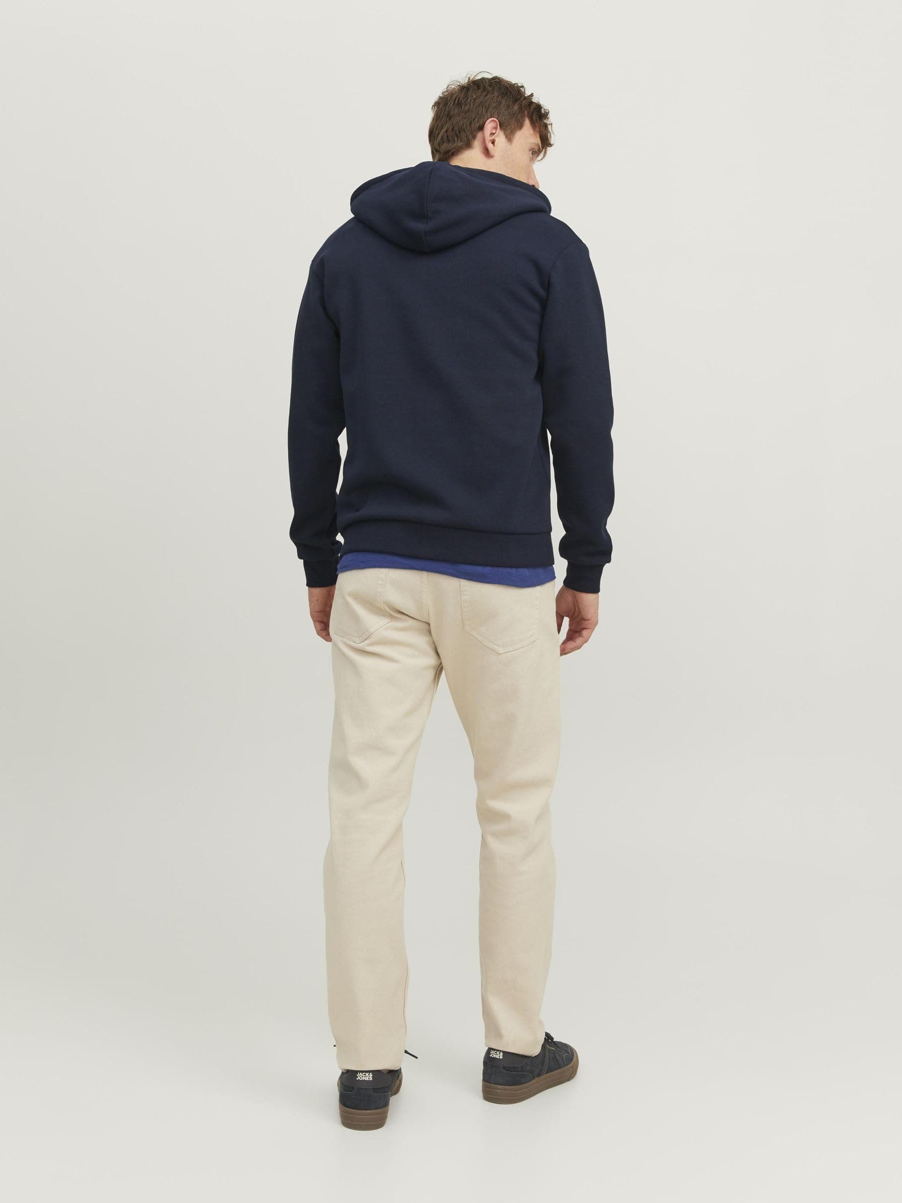 JACK & JONES Jjebradley Sudadera con Cremallera Noos Capucha para Hombre