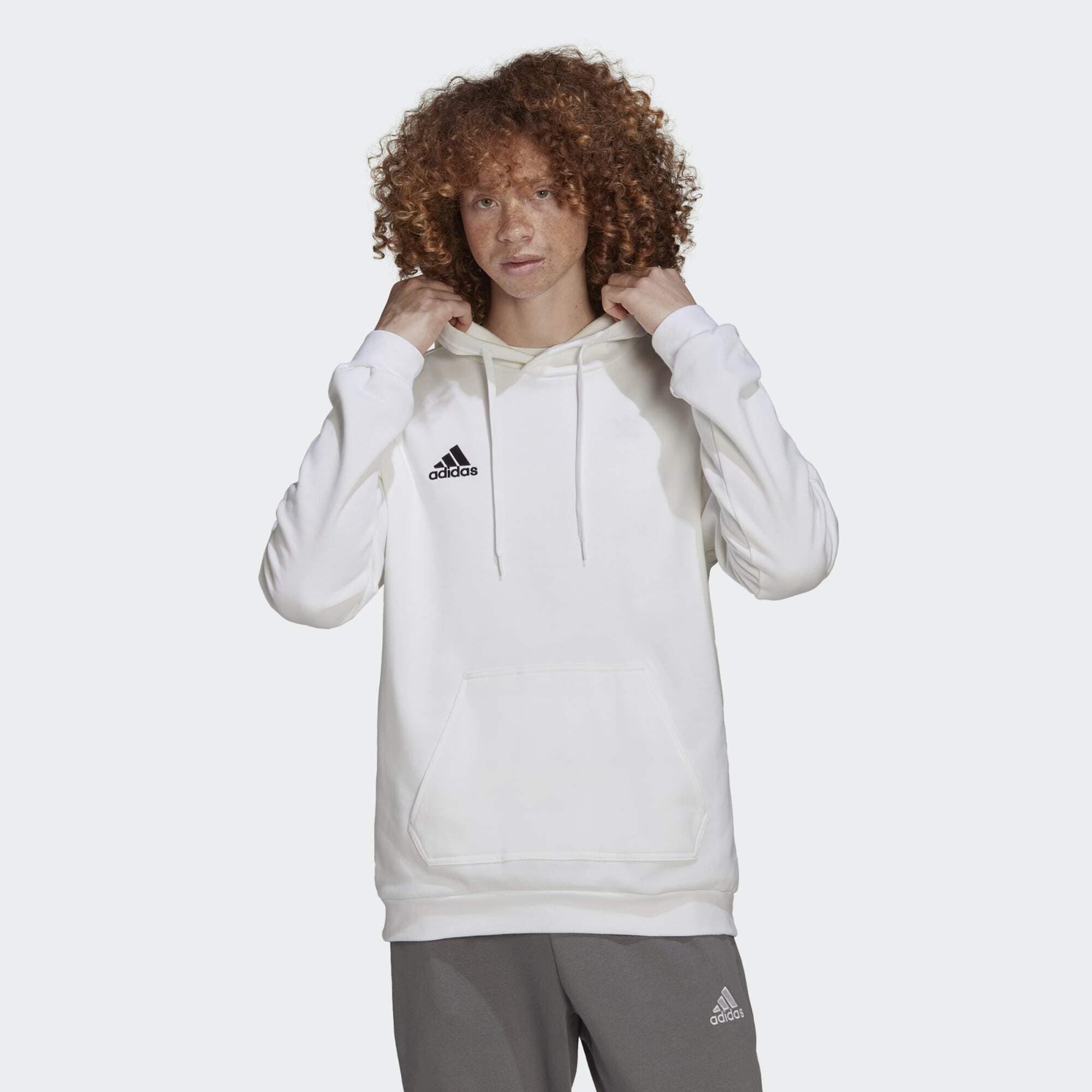 Adidas HG6302 ENT22 HOODY Sweatshirt Men's white/black S