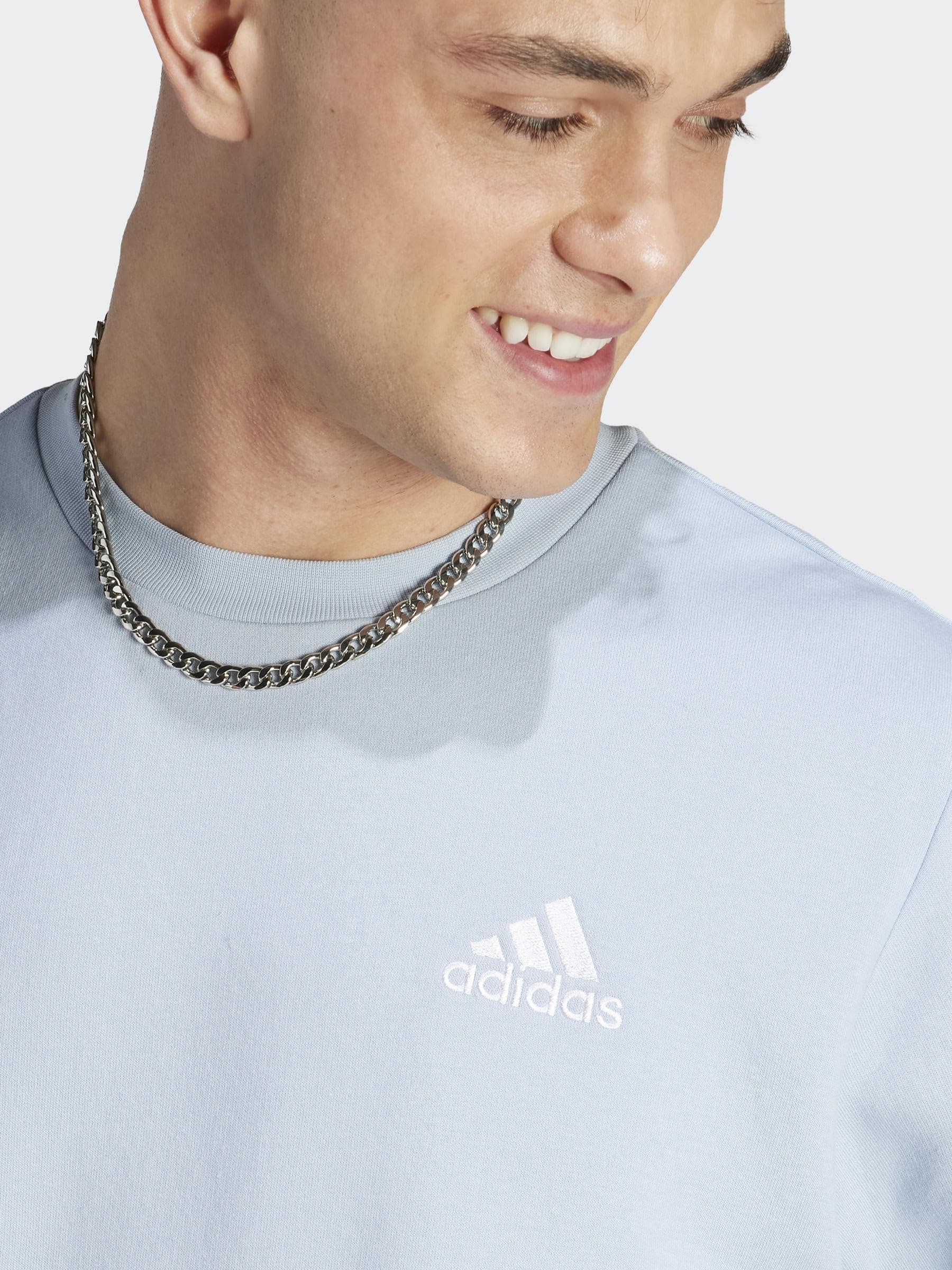 adidas Feelcozy Essentials Fleece Sweatshirt, Sudadera, Hombre