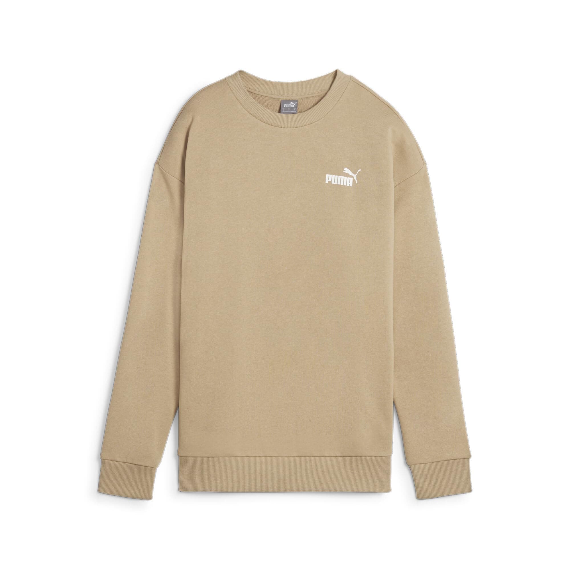 PUMA ESS+ Relajado Pequeño Logo Crew TR Sudor Unisex Adulto