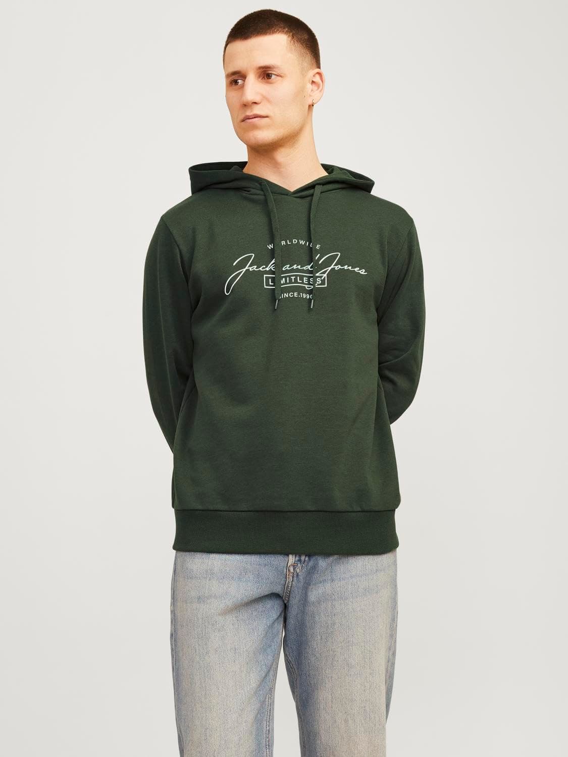 Jack & Jones Jjferris Sudadera con Capucha Hombre