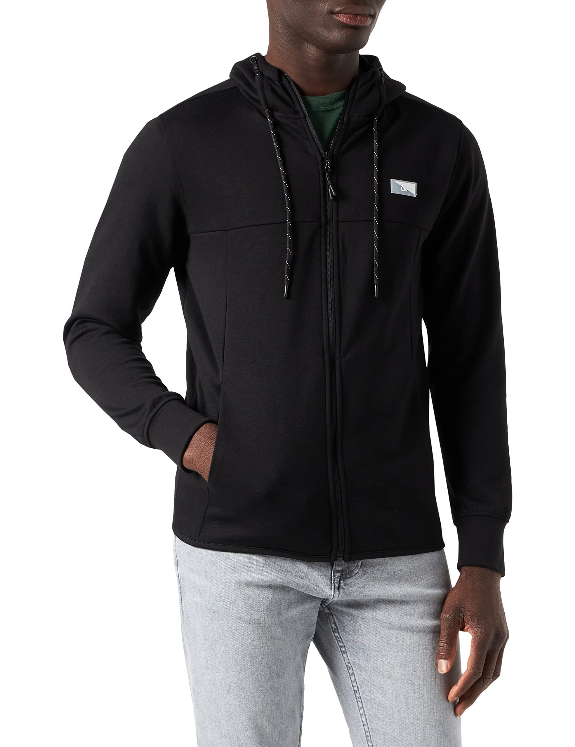 Jack & Jones Jcoair Sweat Zip Hood Sn Chaqueta para Hombre