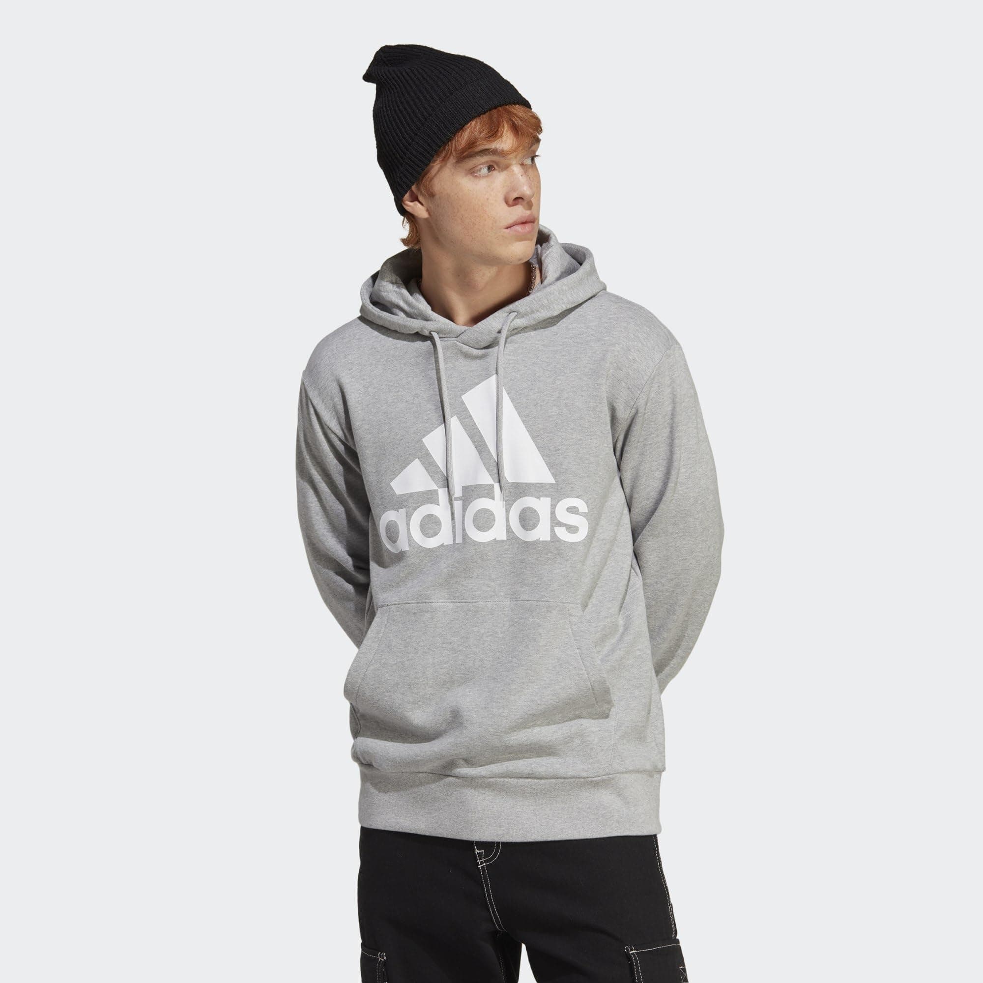 adidas Essentials French Terry Big Logo Hoodie Hoodie Hombre (Pack de 1)
