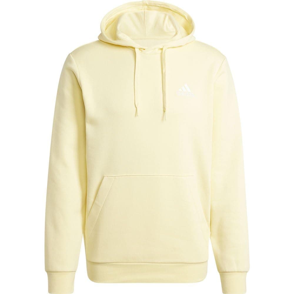 adidas Essentials Fleece Hoodie Sudadera con capucha, Almost Yellow, XL Hombre
