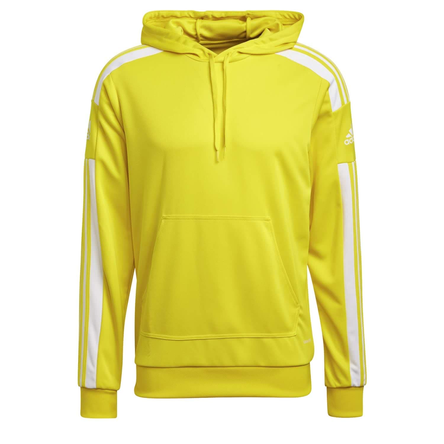 adidas Squadra 21 Hoodie, Sweatshirt Hombre, Team Yellow/White, 3XL