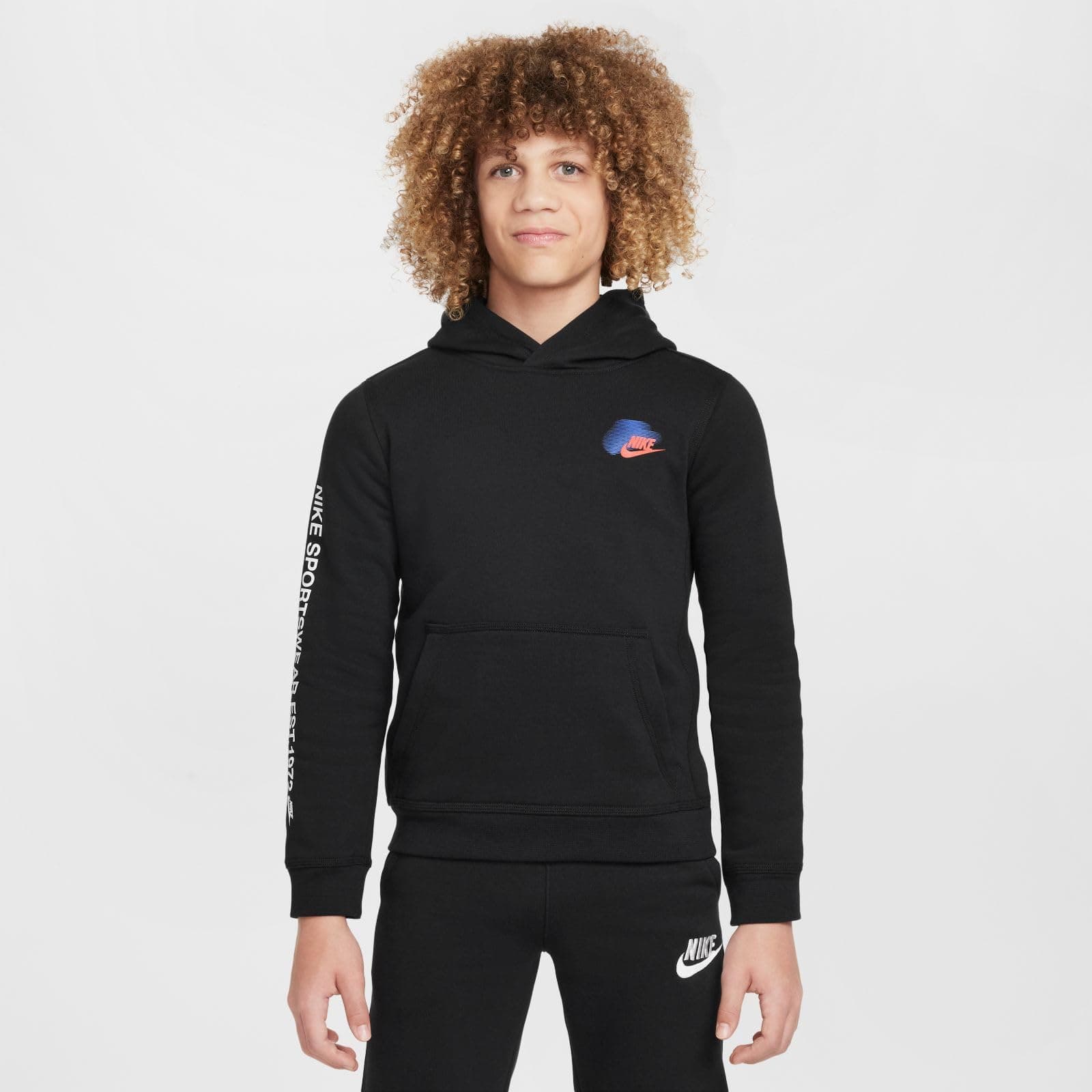 Nike Boys NSW Club Fleece Pullover Hoodie