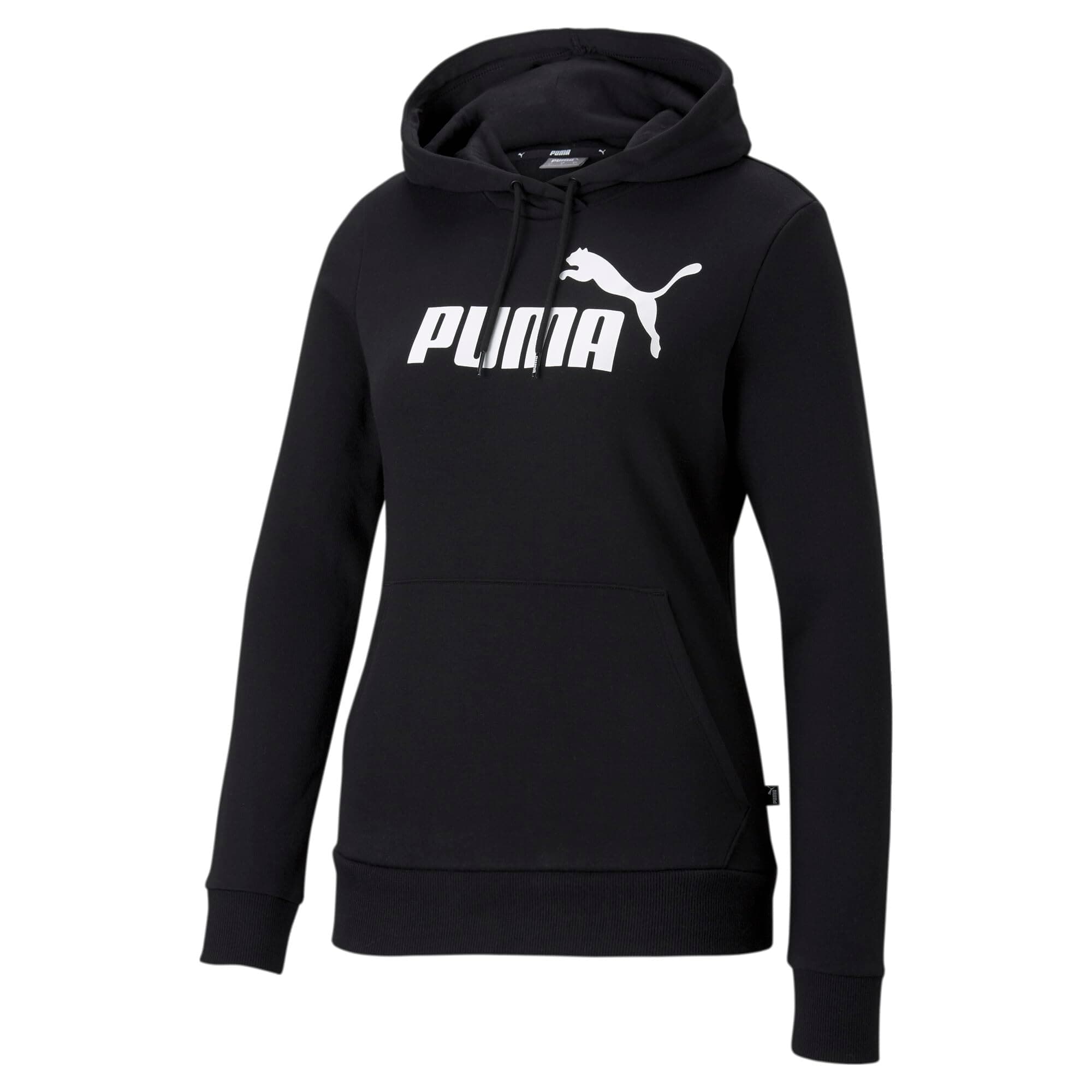 Puma ESS Women's Logo Hoodie White