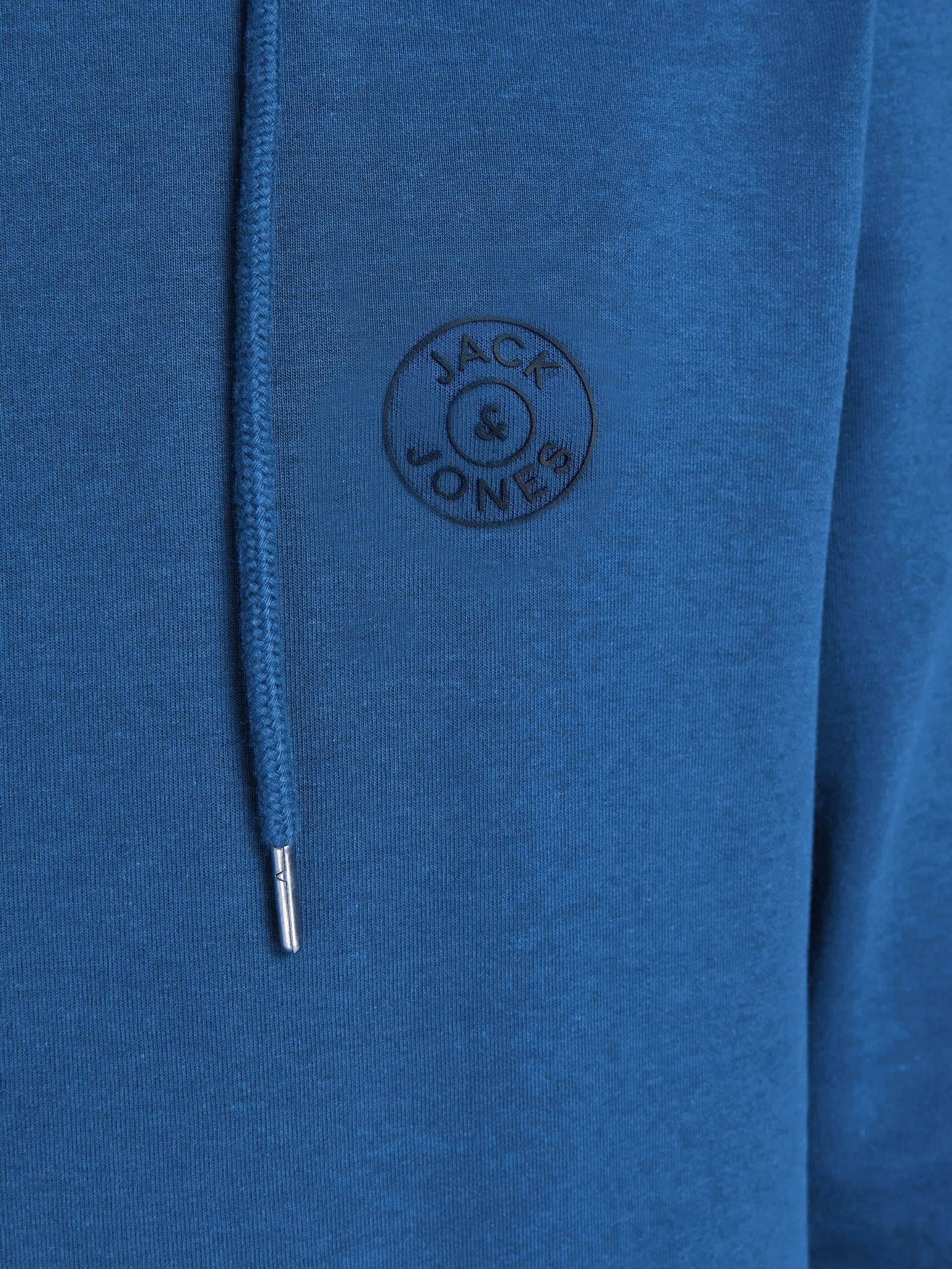 JACK & JONES Hoodie Plain Hoodie