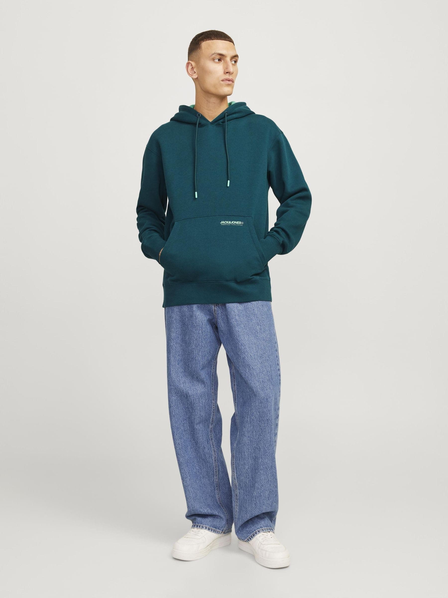 JACK & JONES Jjelegacy Sudadera con Capucha Noos Hombre