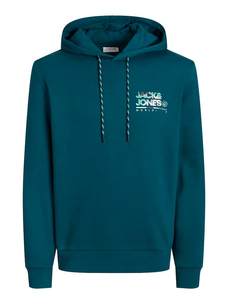 JACK & JONES Jjluke Sudadera con Capucha Hombre