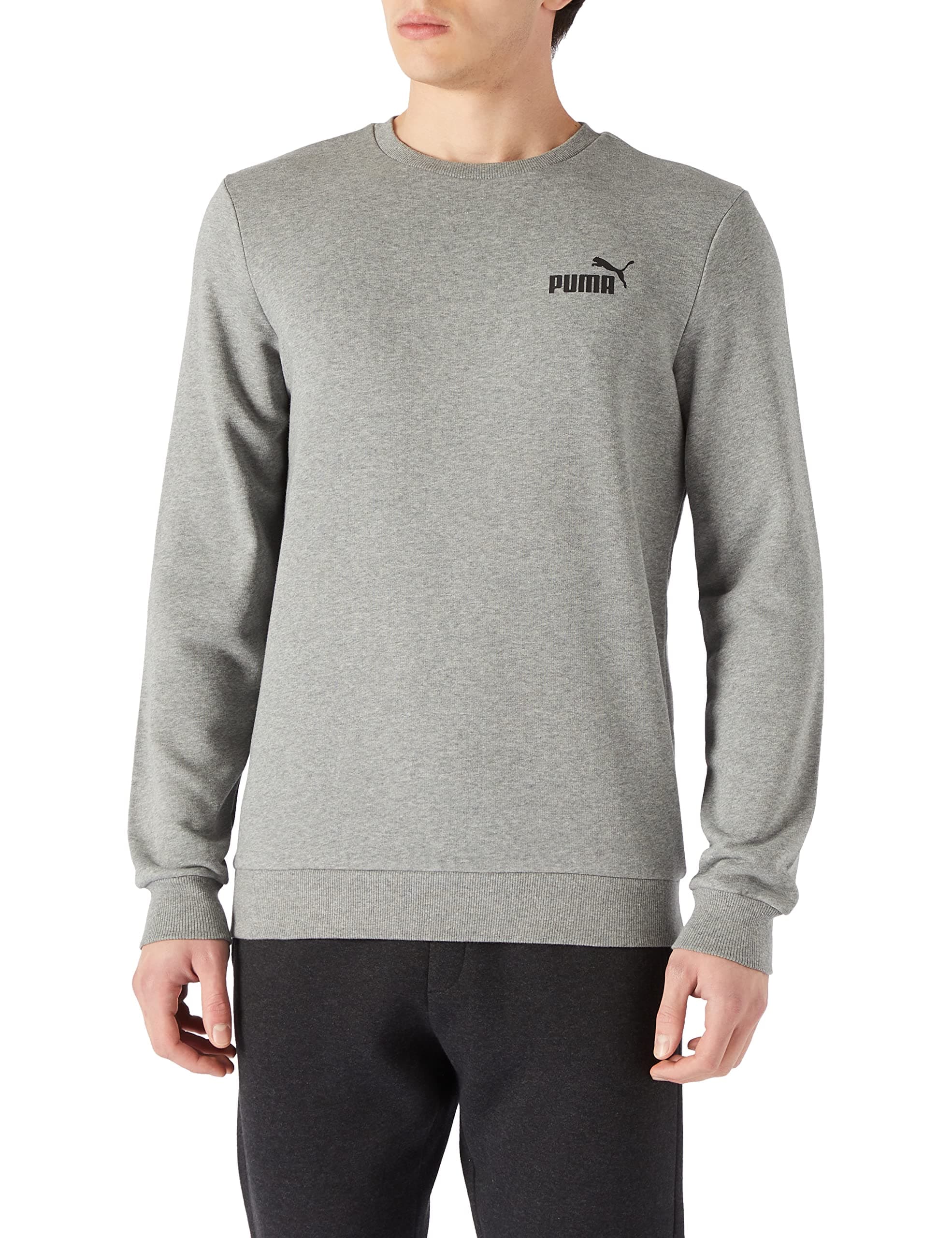 PUMA ESS Small Logo Crew TR Sudadera Hombre