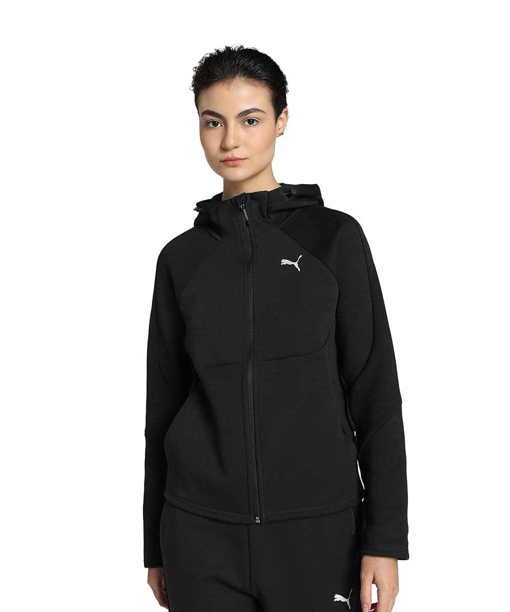 PUMA Sudadera con Capucha Evostripe FZ Sudor Unisex Adulto