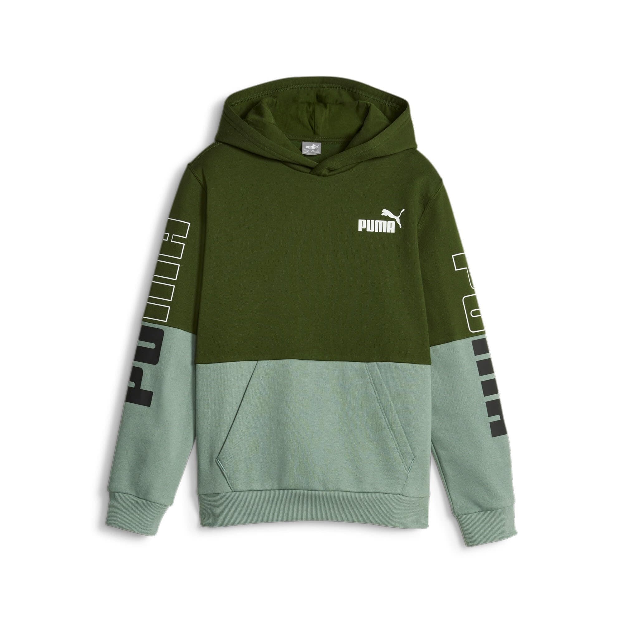 PUMA Sudadera con Capucha Power Colorblock FL B Sudor Niños