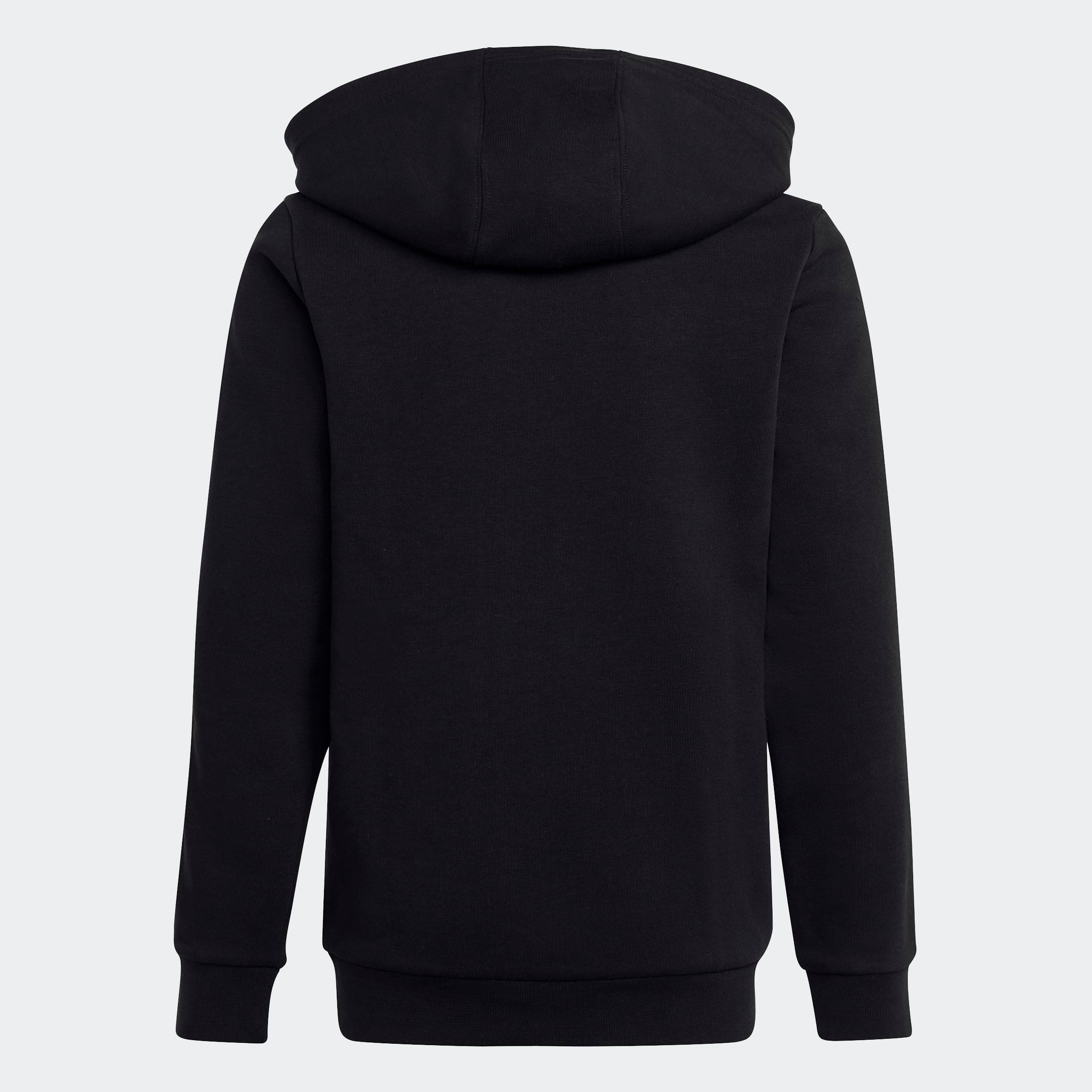 adidas Essentials 3-Stripes Fleece Full-Zip Hoodie Sudadera Unisex niños