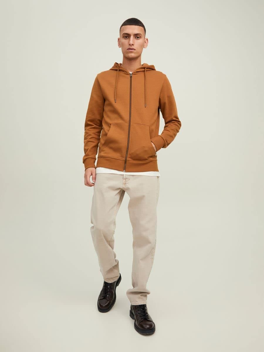 JACK & JONES Jjebasic Sweat Zip Hood Noos Sudadera