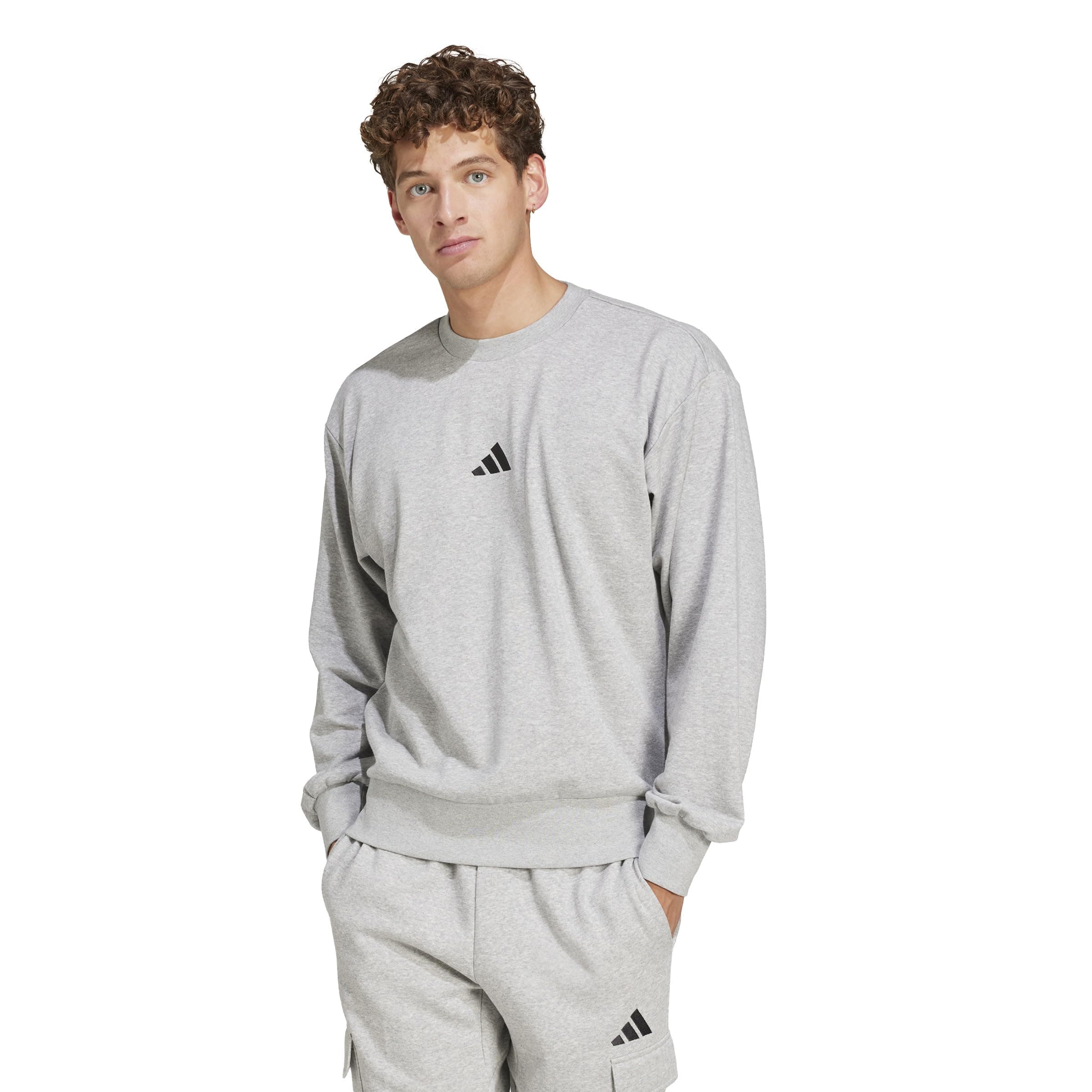 adidas Essentials Feelcozy French Terry Sweatshirt Sudadera Hombre