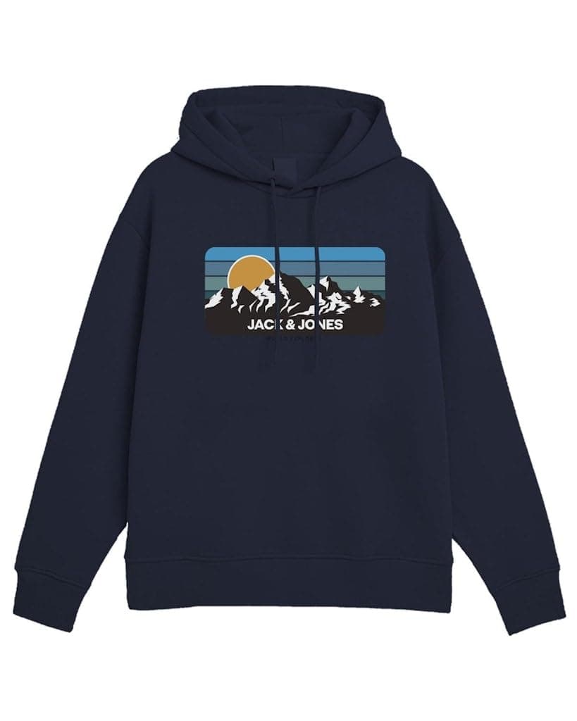 JACK & JONES Jjpeak Sudadera con Capucha Hombre