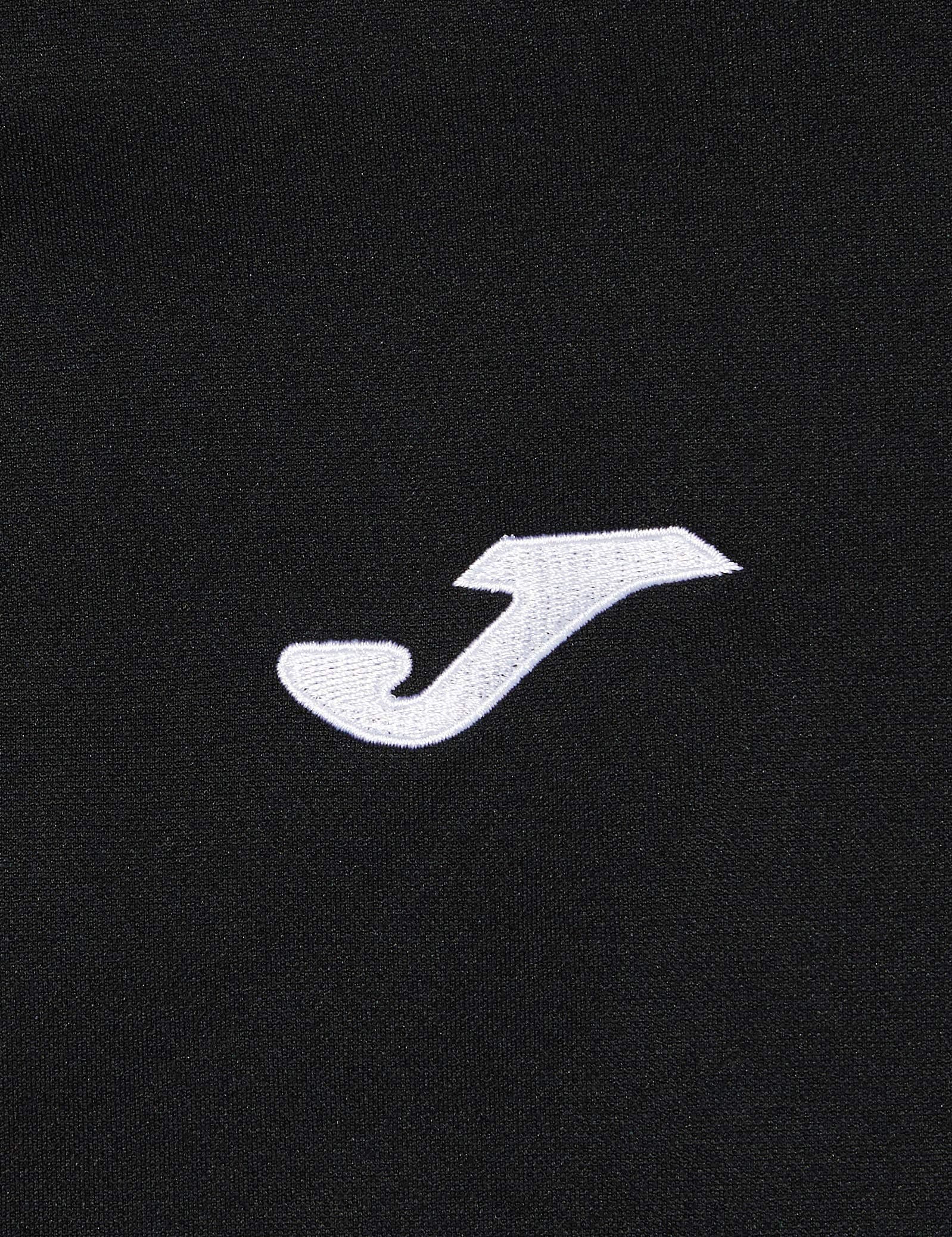 Joma Sudadera Faraon Negro Media Cremallera