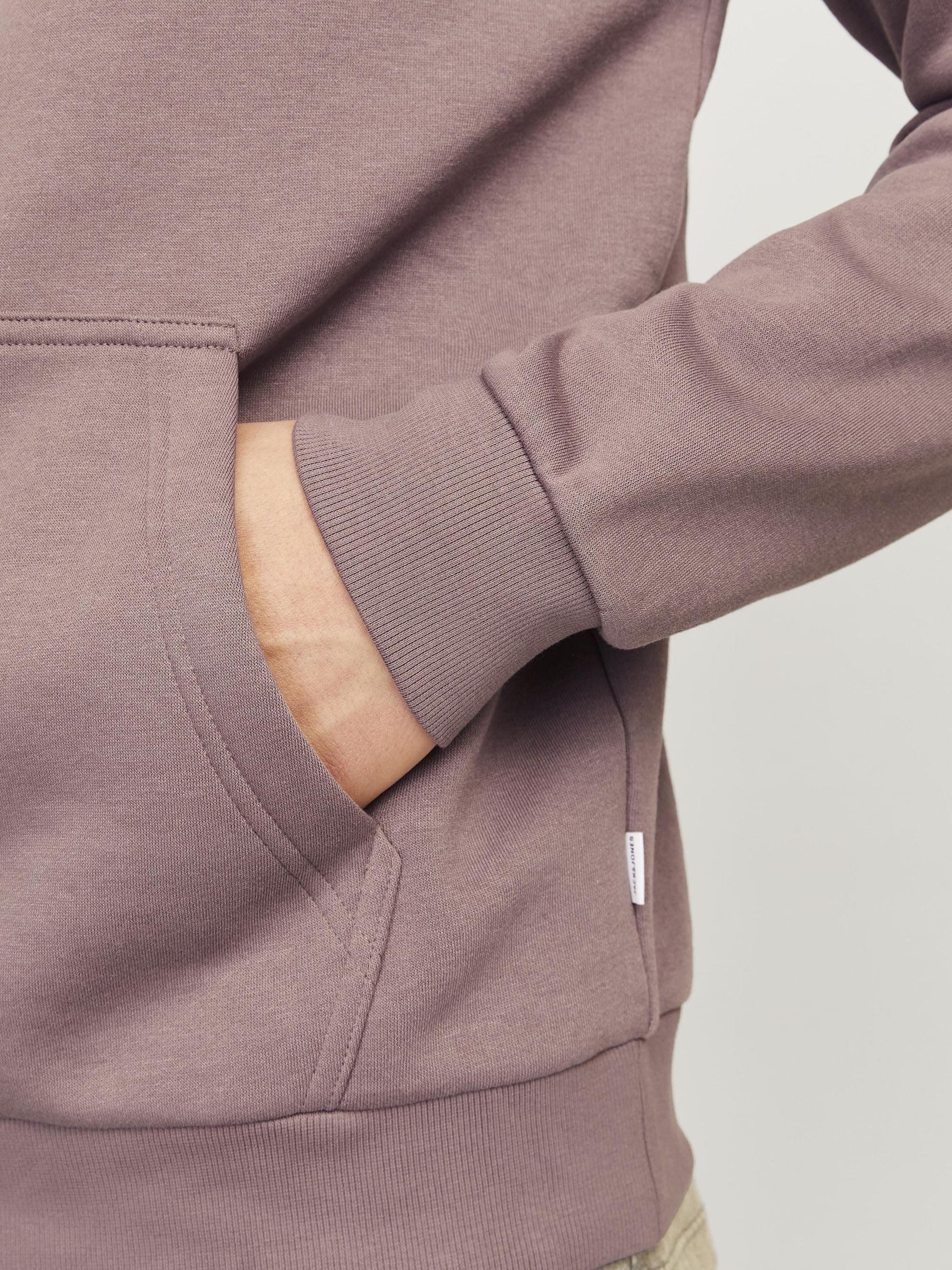JACK & JONES Hoodie Plain Hoodie