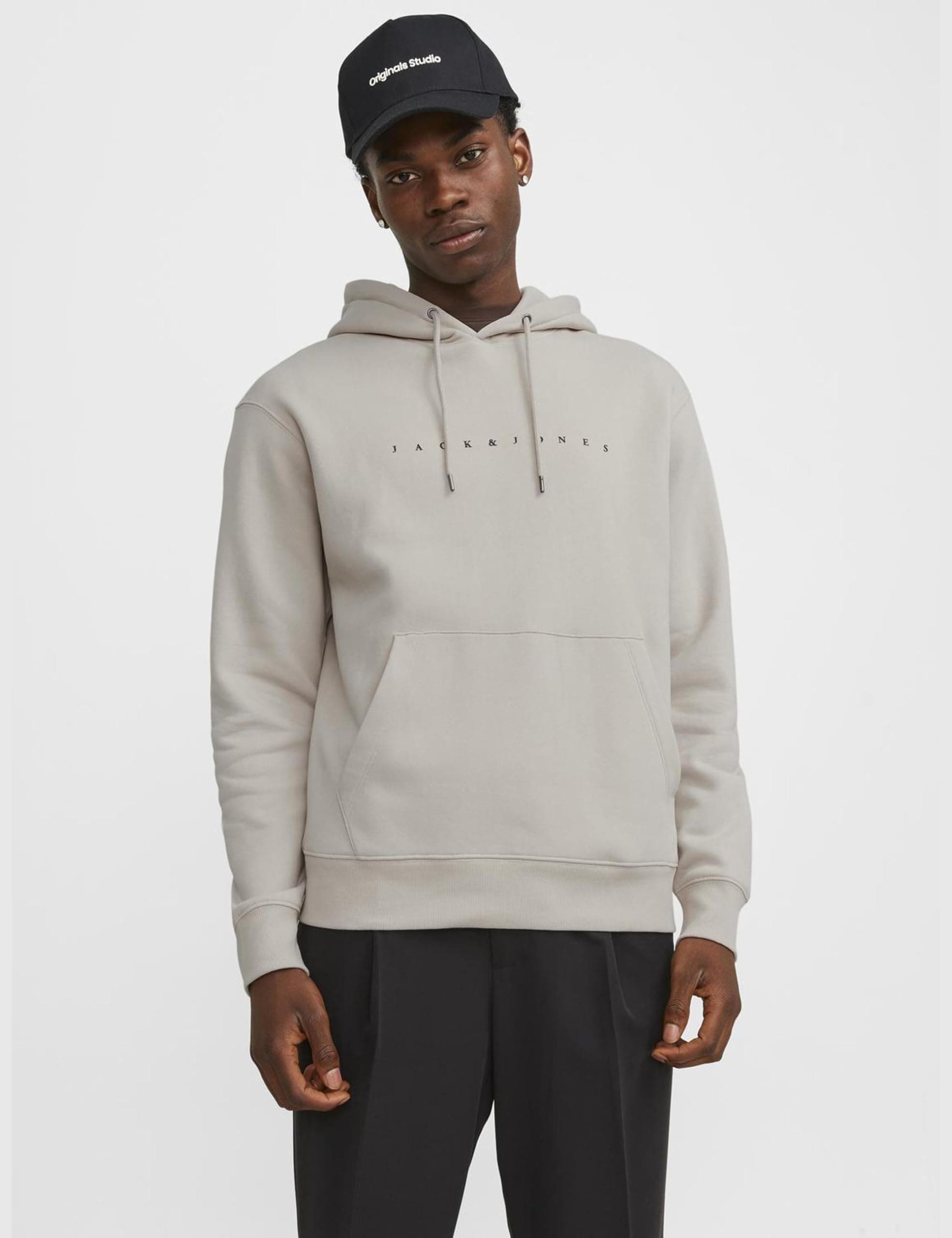 JACK & JONES Jjestar JJ Sweat Hood Noos Sudadera con Capucha para Hombre