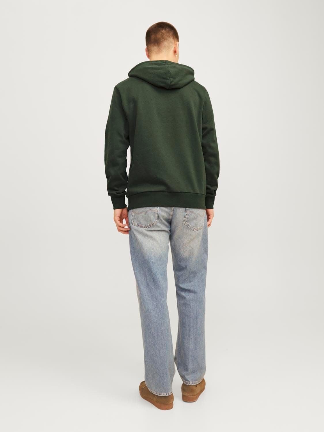 JACK & JONES Jjferris Sudadera con Capucha Hombre