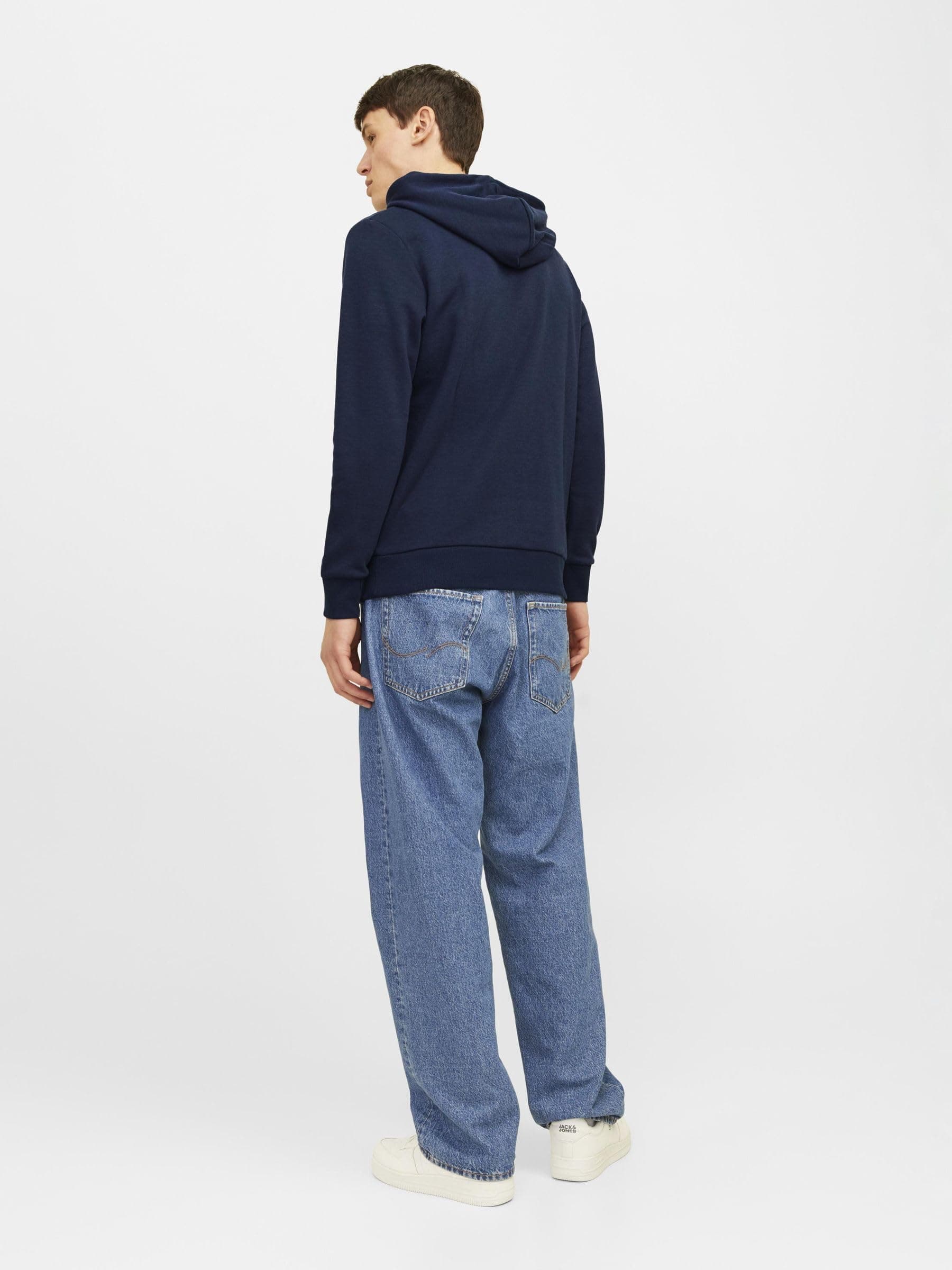 JACK & JONES Jjtiley Sweat Hood Sudadera con Capucha para Hombre