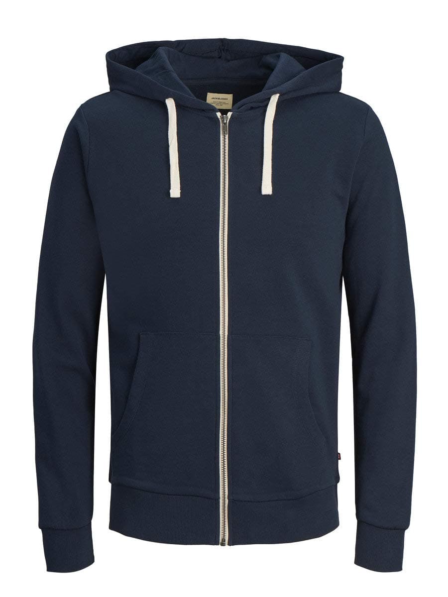 JACK & JONES Jjeholmen Sweat Zip Hood Plus Noos Sudadera para Hombre