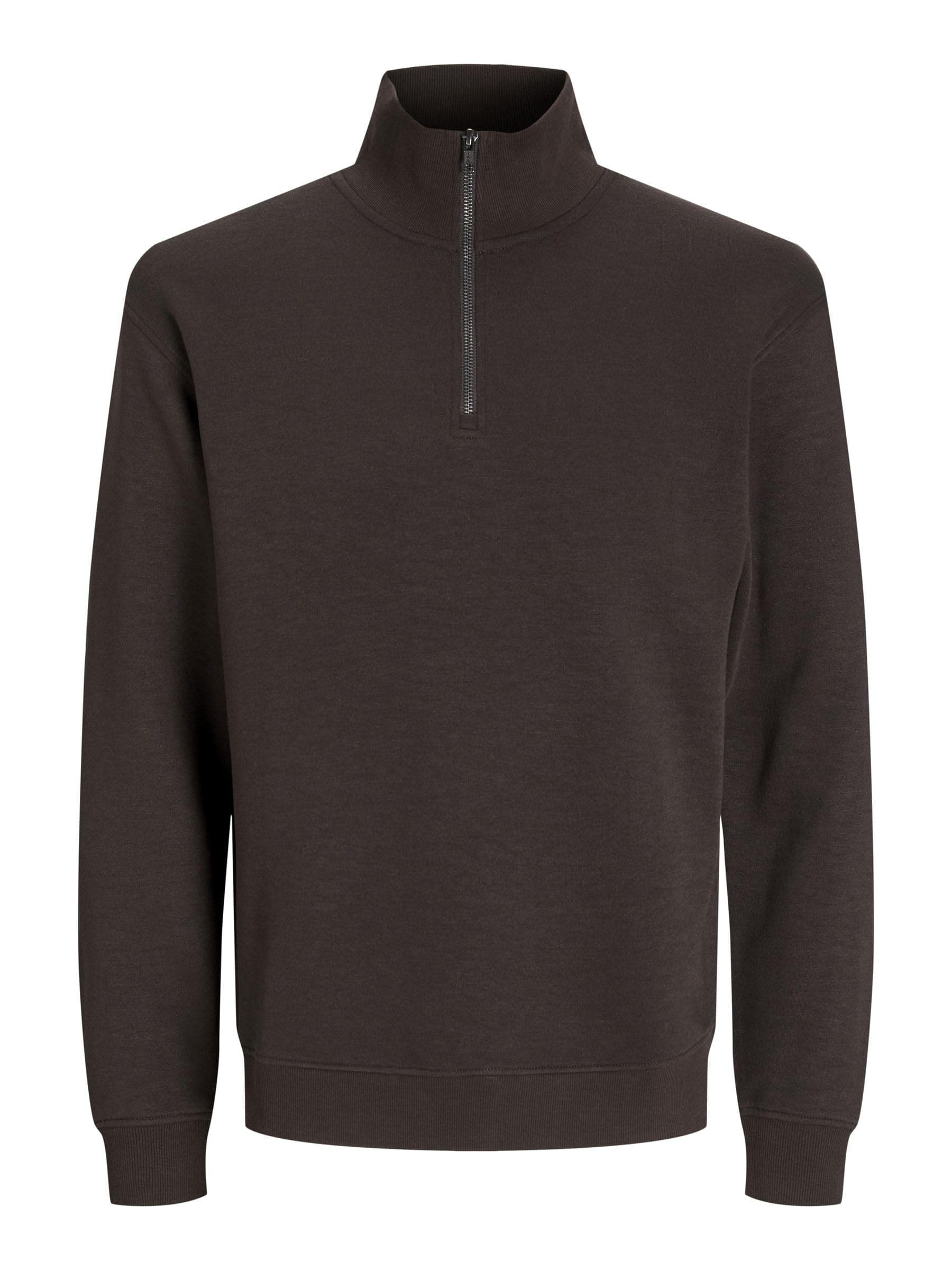 Jack & Jones Men's Jjebradley Sweat Half Zip Noos Sweatshirt