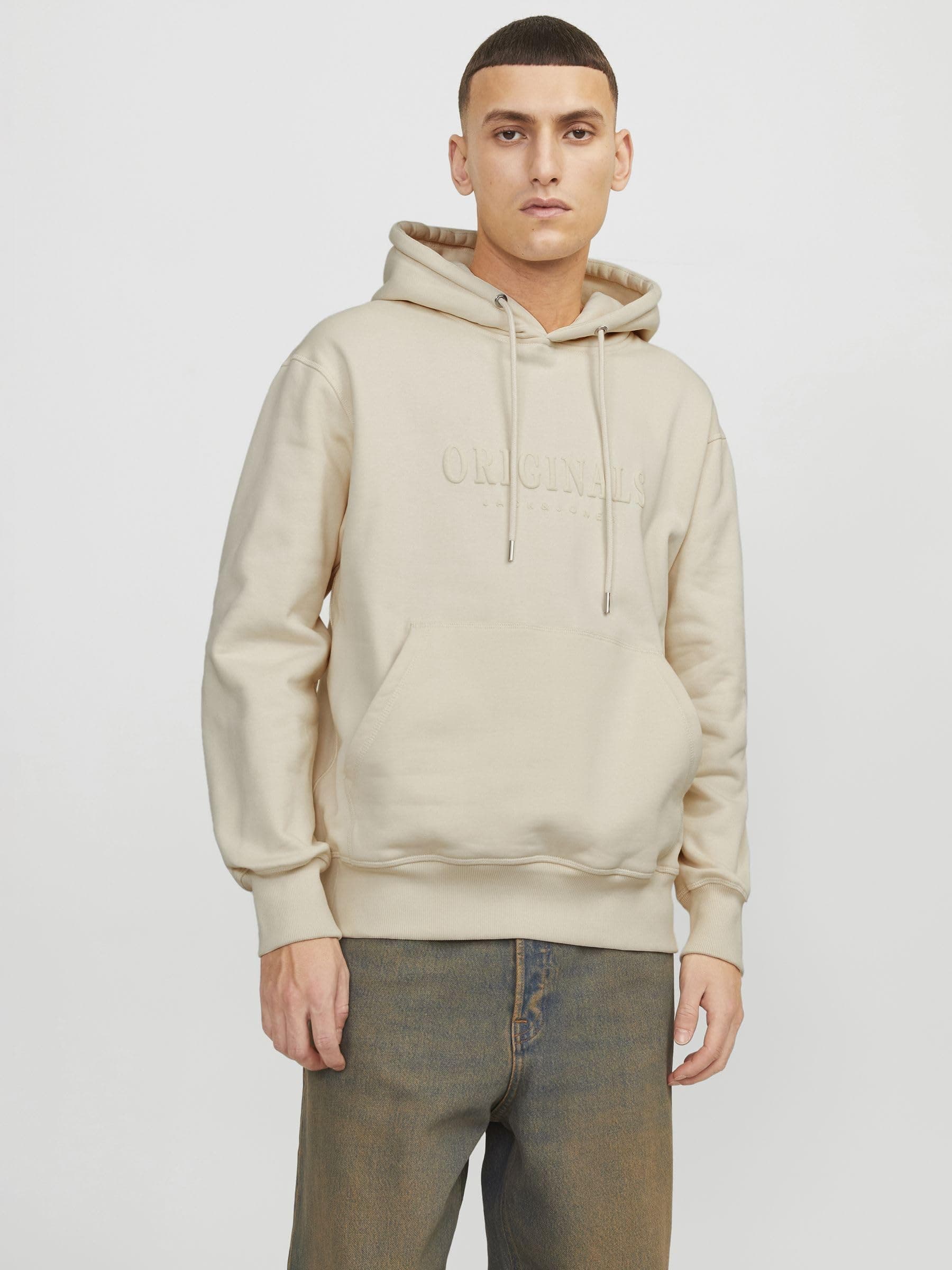 Jack & Jones Men's Jorfrederiksberg Hoodie Hooded Sweatshirt