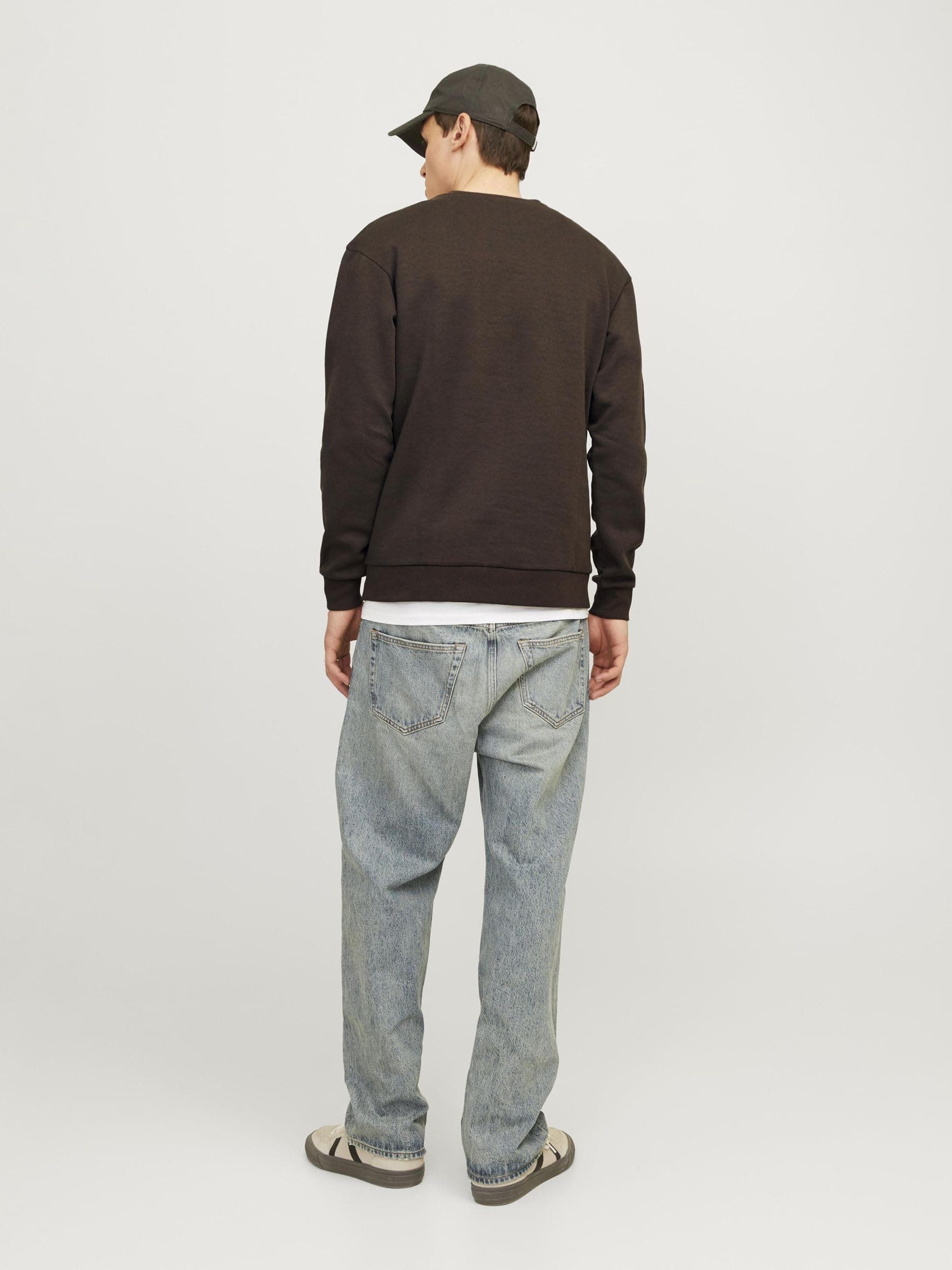 JACK & JONES Jjebradley Sudadera Crew Noos Hombre