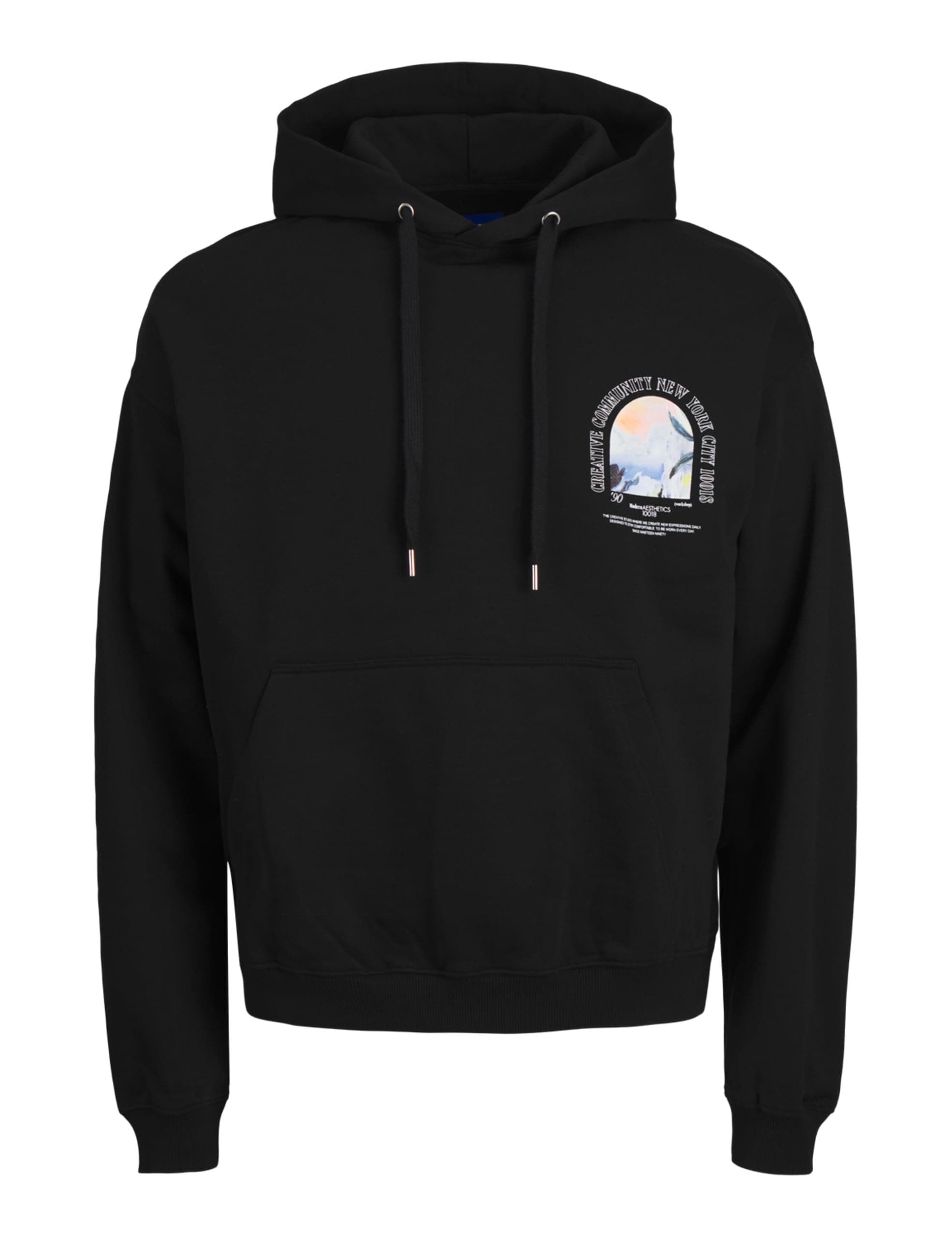 JACK & JONES Jorroxbury Chest Sweat Hood Sudadera con Capucha para Hombre