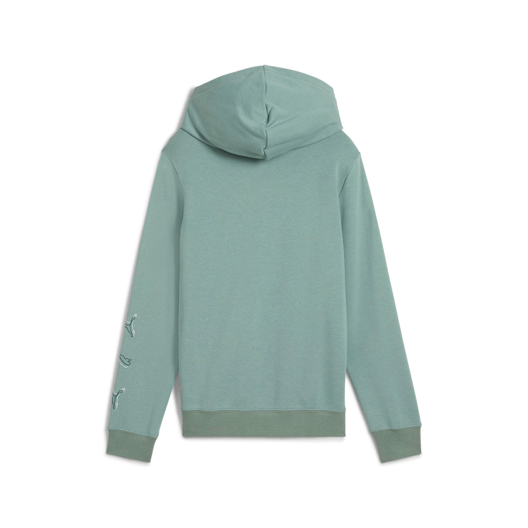 PUMA ESS Logo Lab Execution Hoodie TR B Felpe con Cappuccio Niños