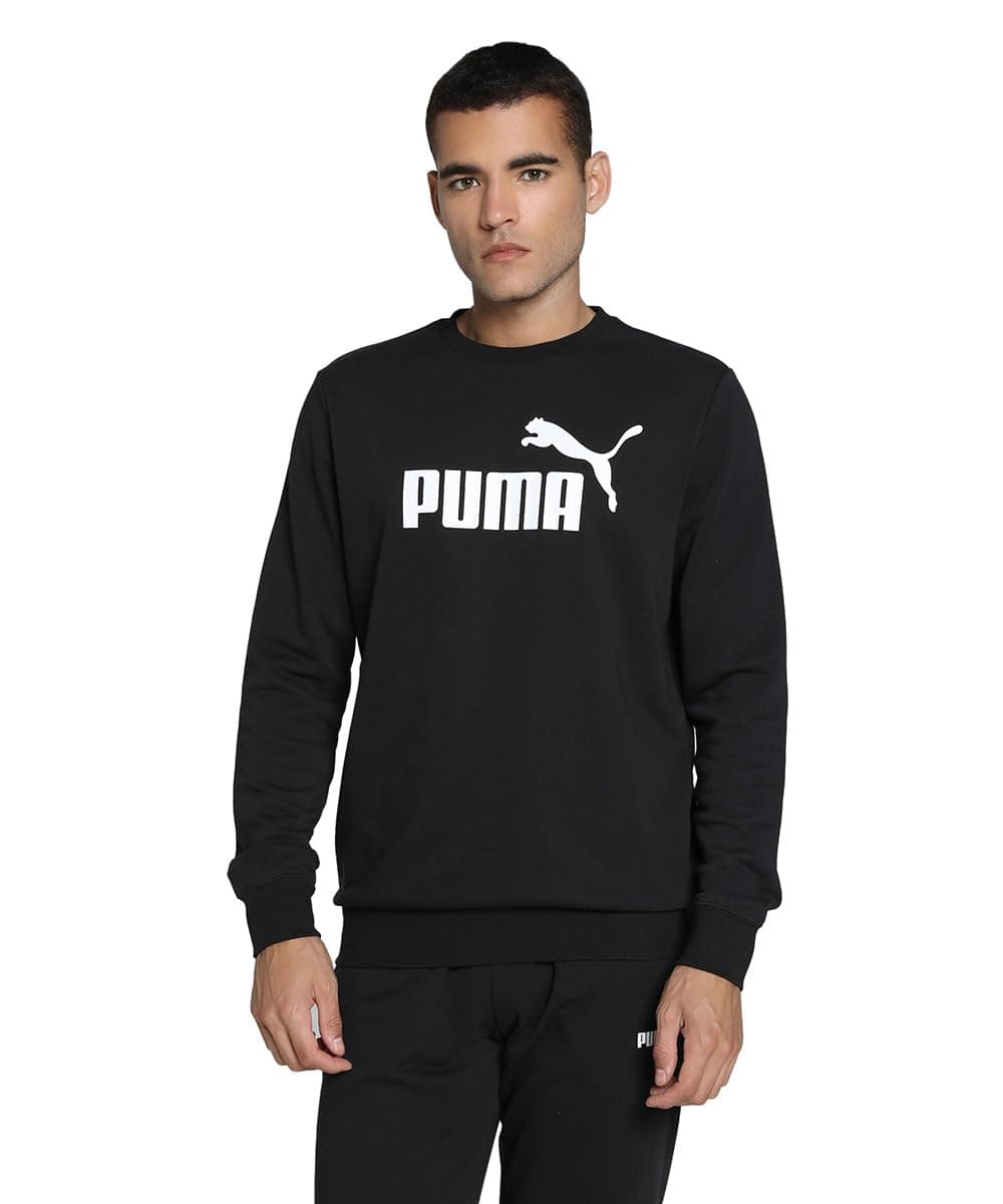 PUMA ESS No. 1 Logo Crew TR Sudaderas con tripulación Hombre