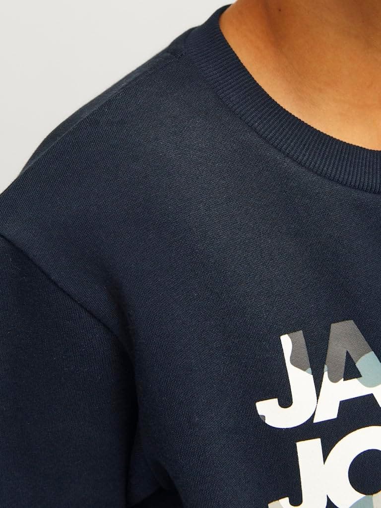 JACK&JONES JUNIOR JJLUKE Sweat Crew Neck JNR, Sudadera,