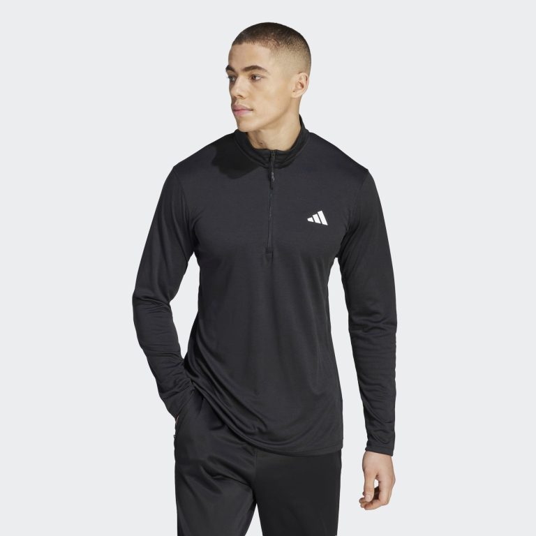 adidas Train Essentials Seasonal Training 1/4-zip Long Sleeve Sweatshirt Sudadera Hombre