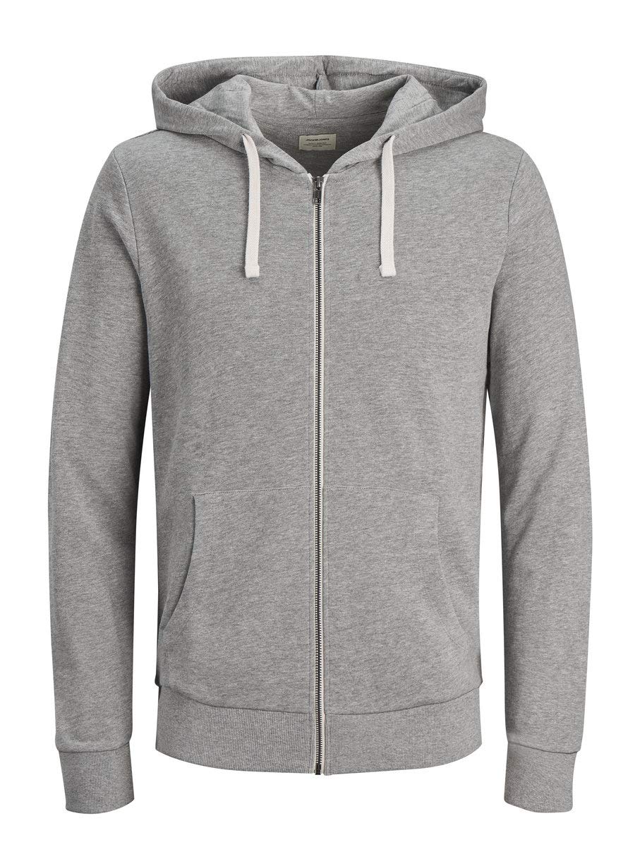 Jack & Jones Jjeholmen Sweat Zip Hood Plus Noos Sudadera con Capucha para Hombre