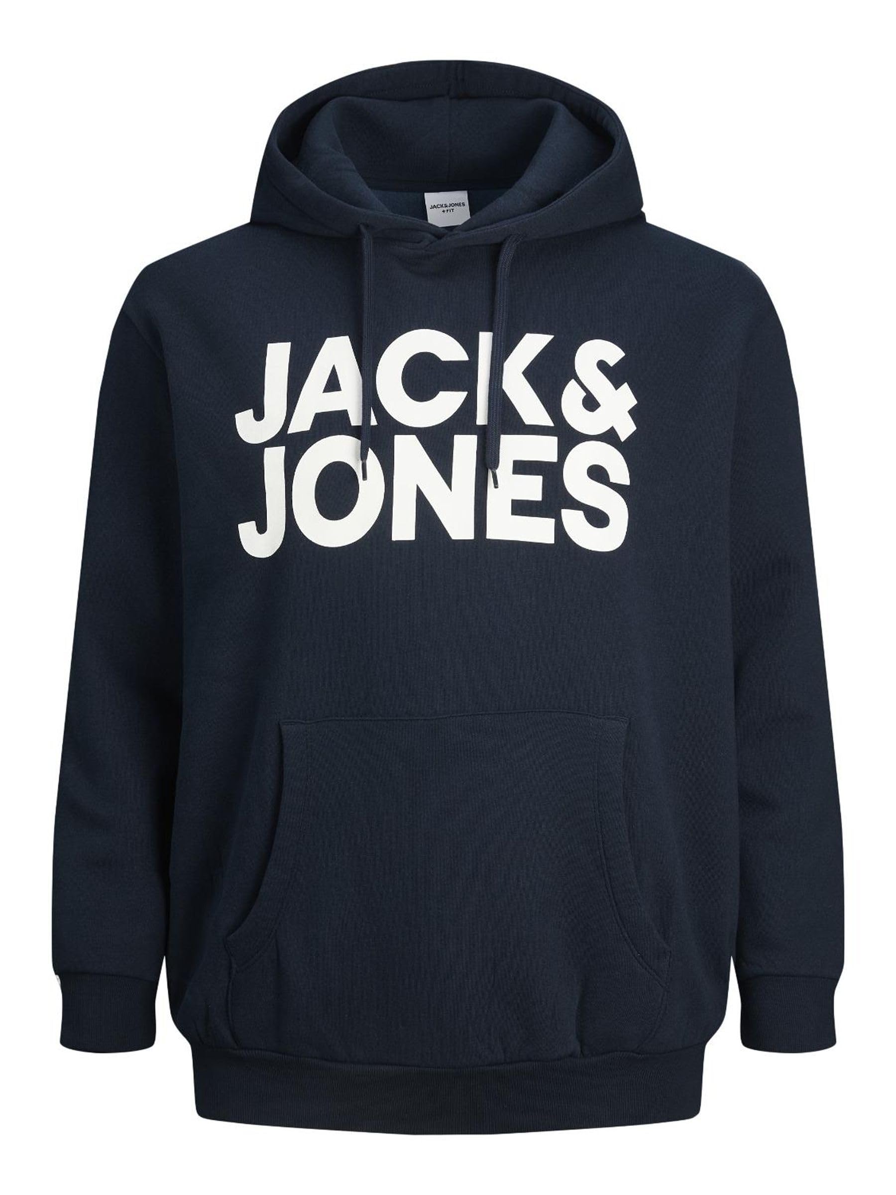 JACK&JONES PLUS Jjecorp Logo Sweat Hood Noos PS Hooded Sweatshirt para Hombre