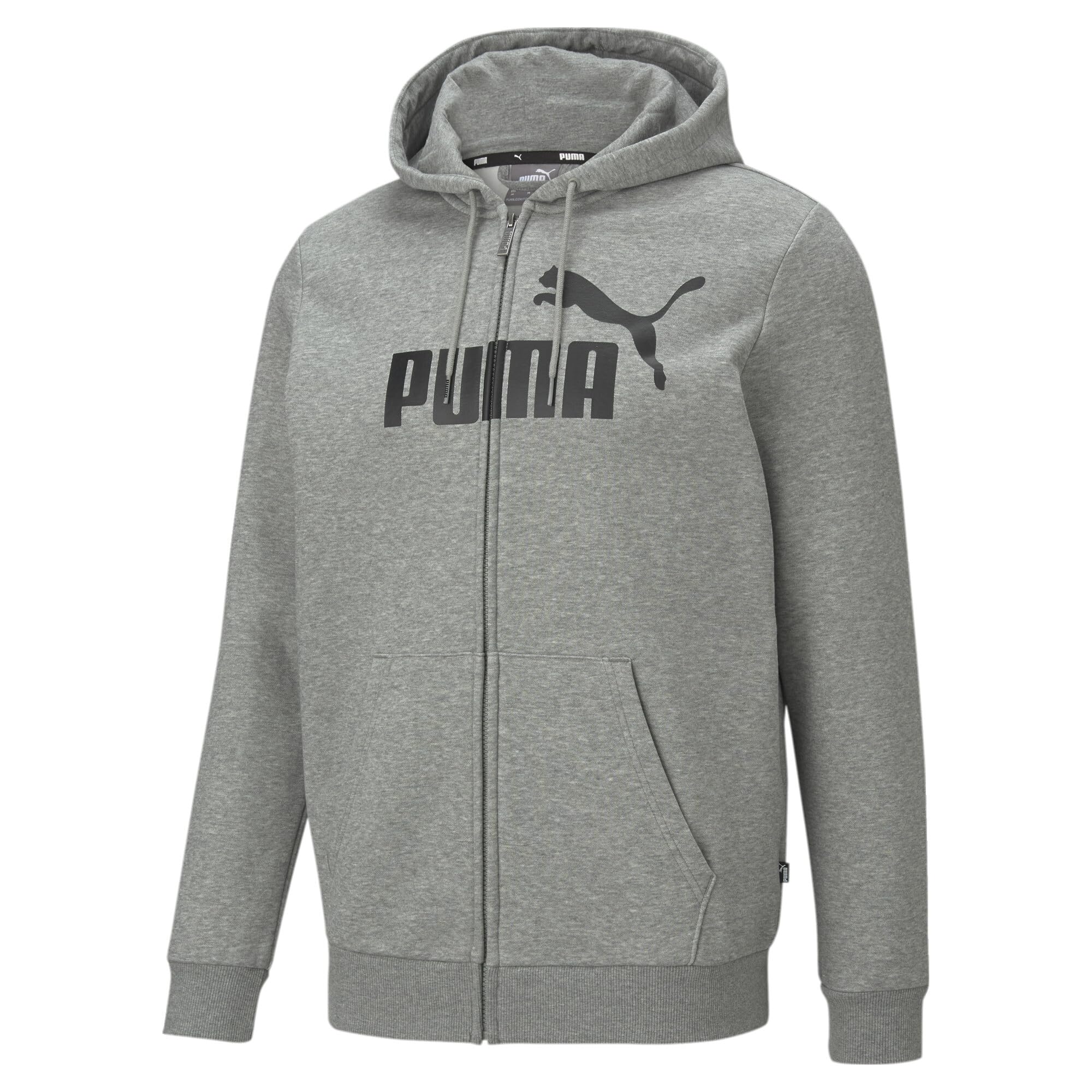 PUMA ESS Big Logo FZ Hoodie FL Sudadera Hombre