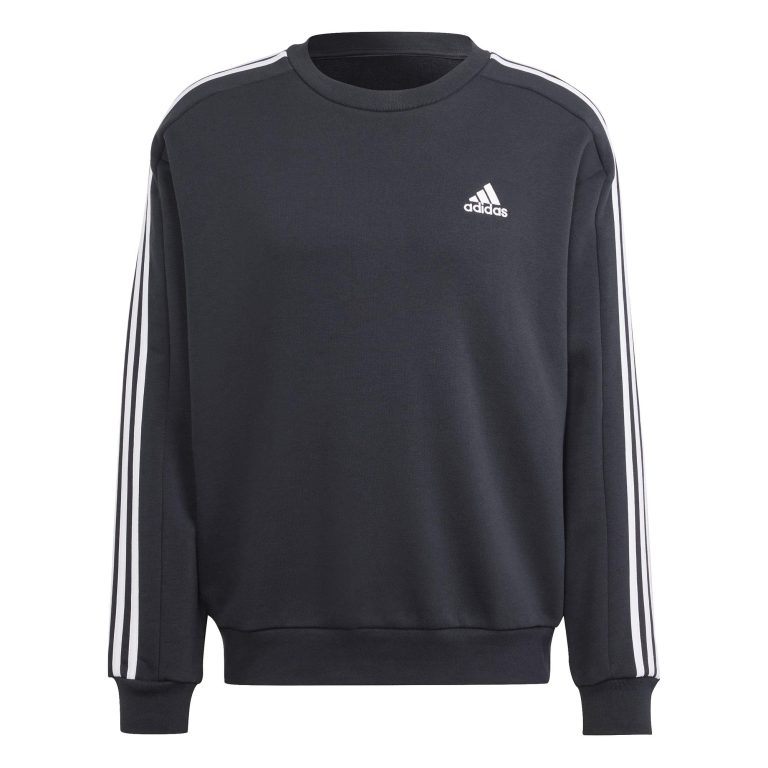 adidas Essentials Fleece 3-Stripes Boxy Sweatshirt Sudadera Hombre