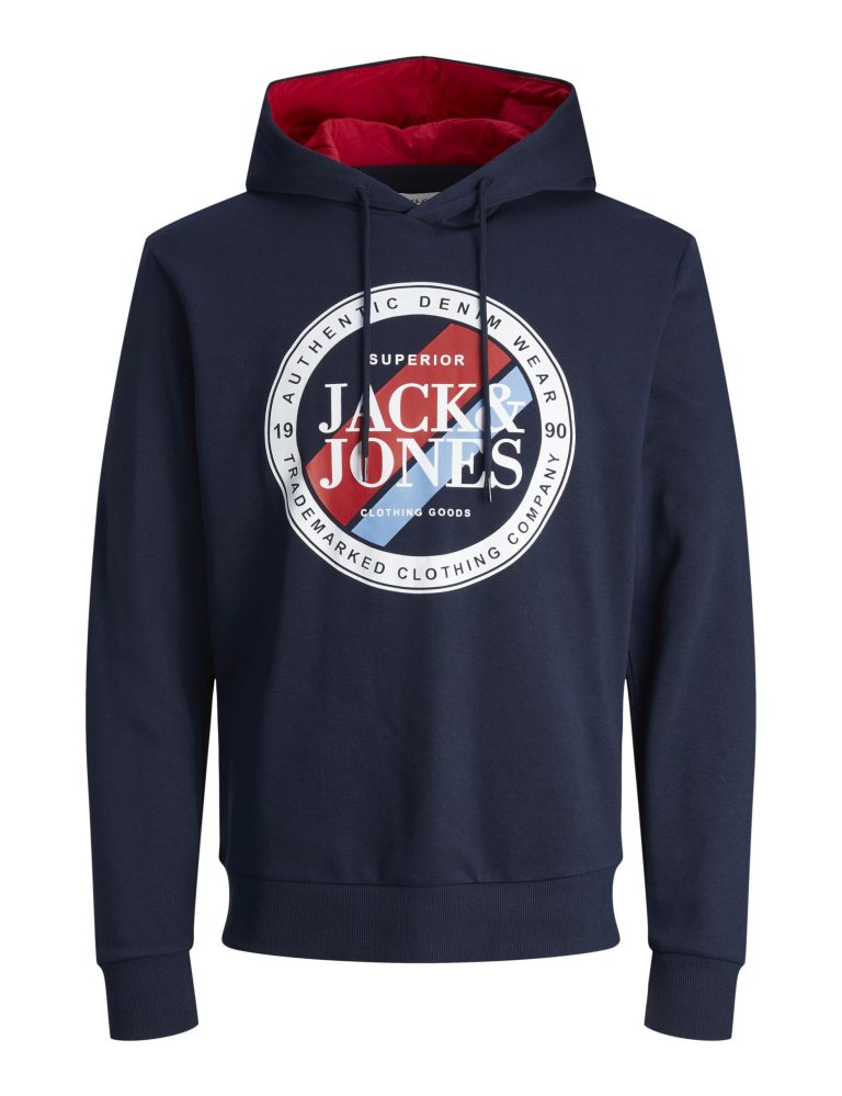 JACK & JONES Jjloof Sudadera con Capucha Hombre
