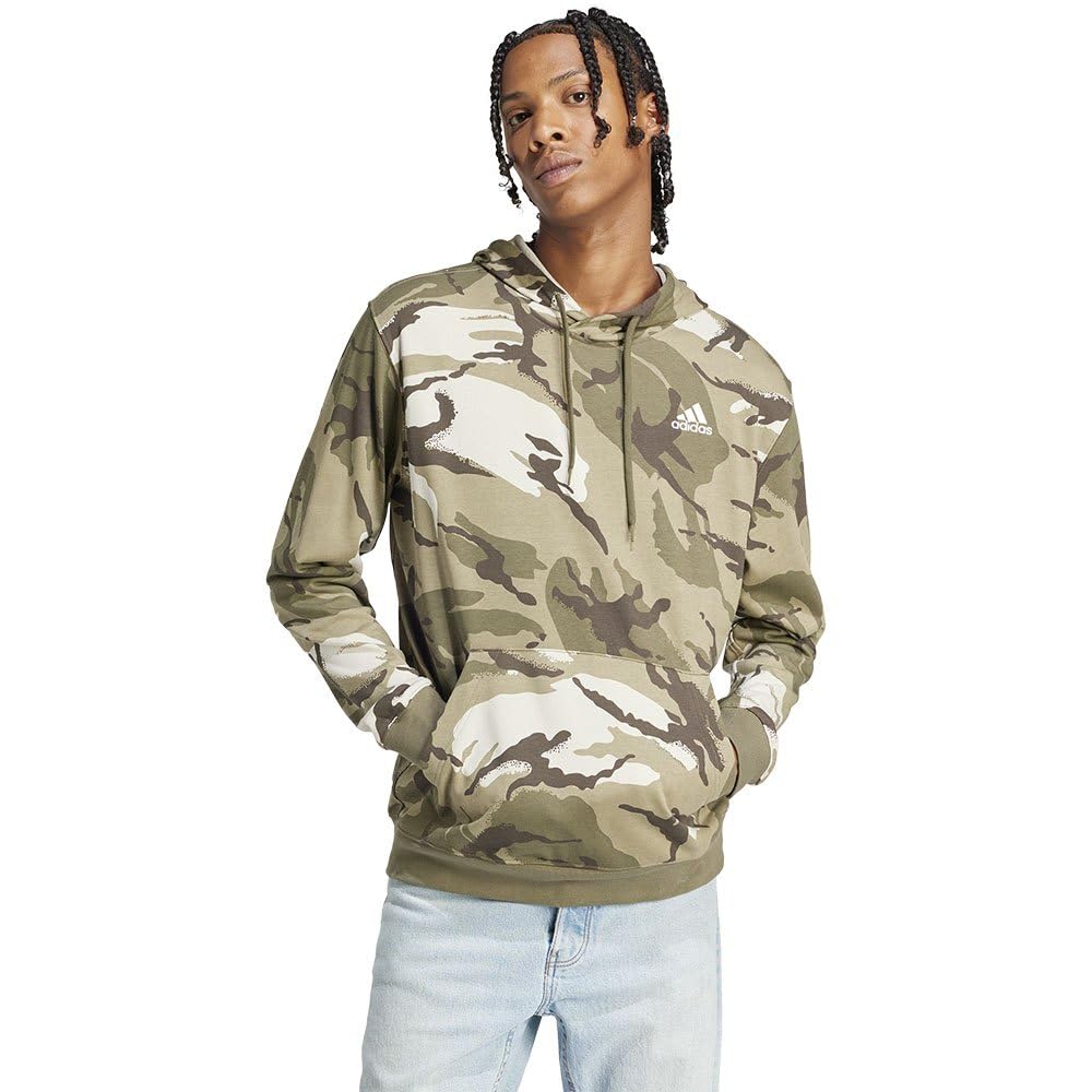 adidas Seasonal Essentials Camouflage Hoodie Sudadera para Hombre