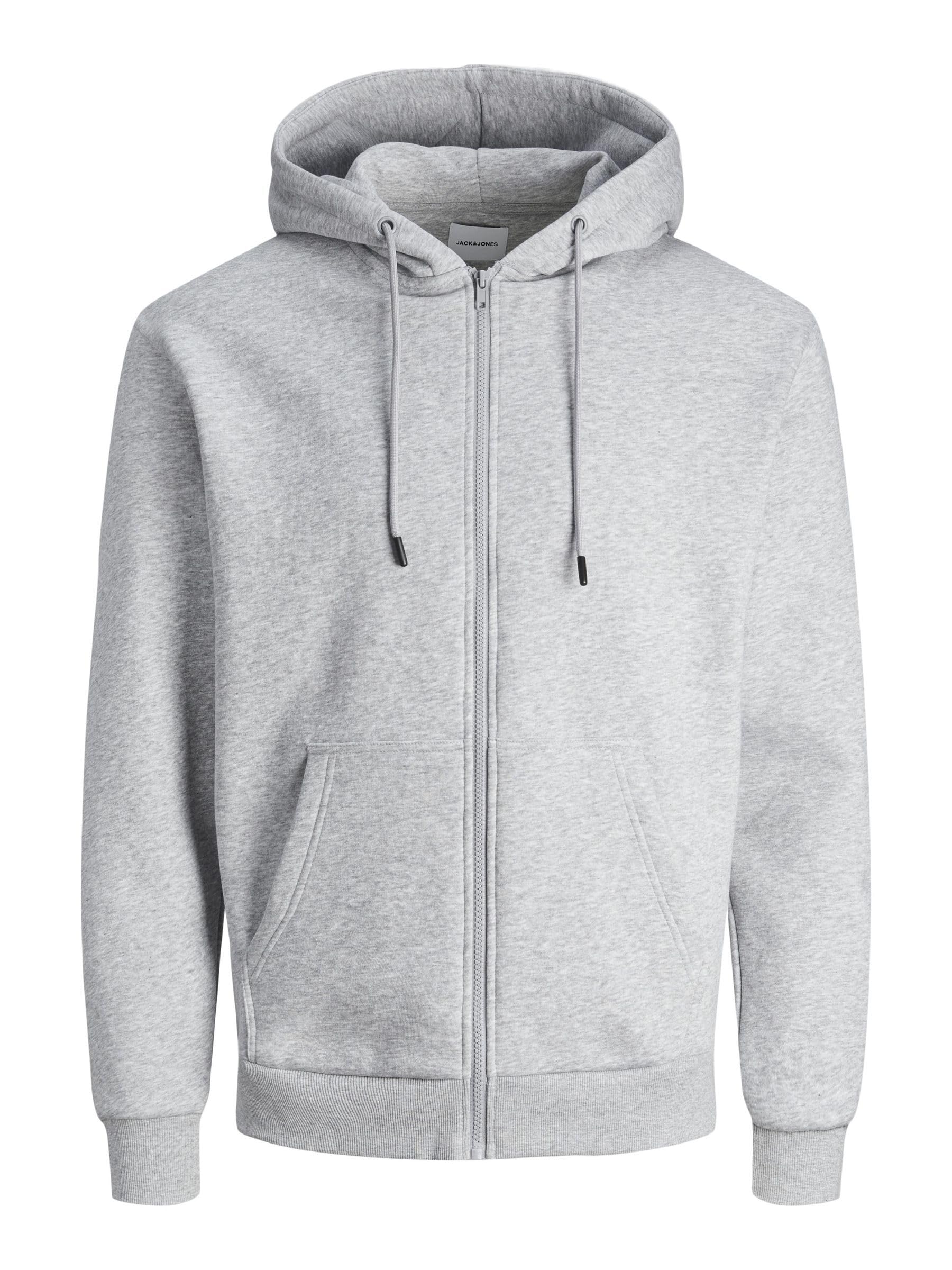 Jack & Jones Zip Hoodie Plain Zip Hoodie