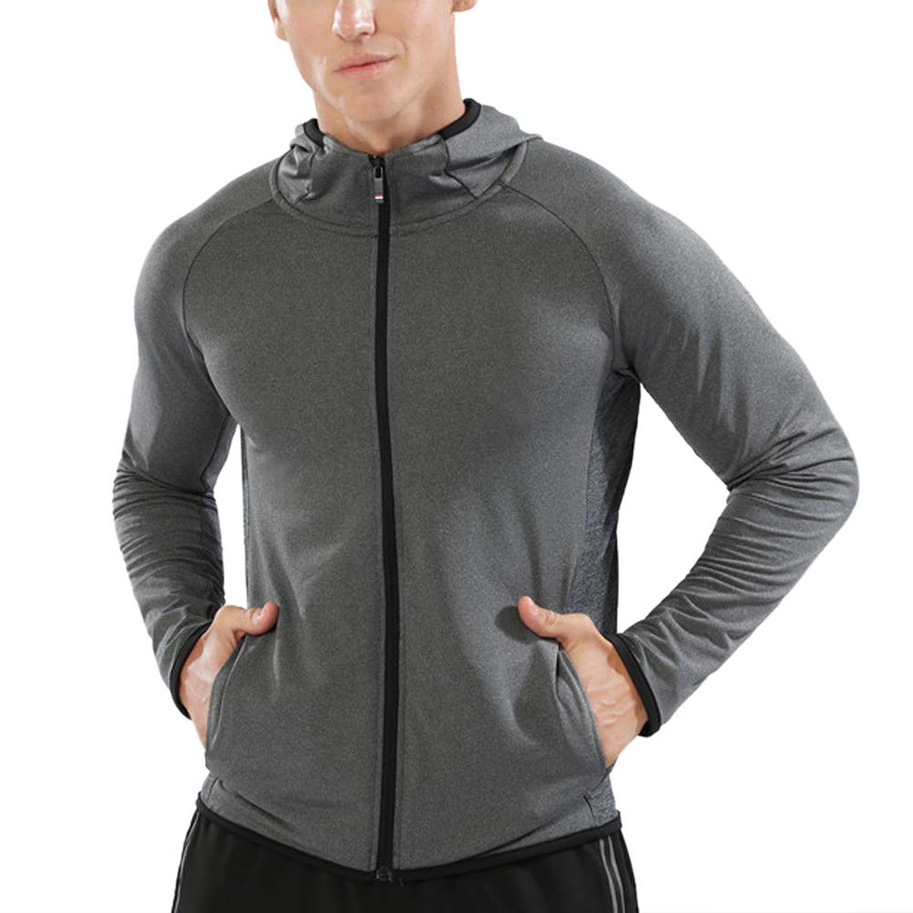 Running Hooded Zip Sweatshirt