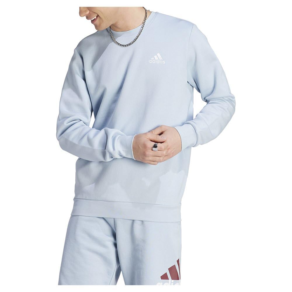 adidas Feelcozy Essentials Fleece Sweatshirt, Sudadera, Hombre